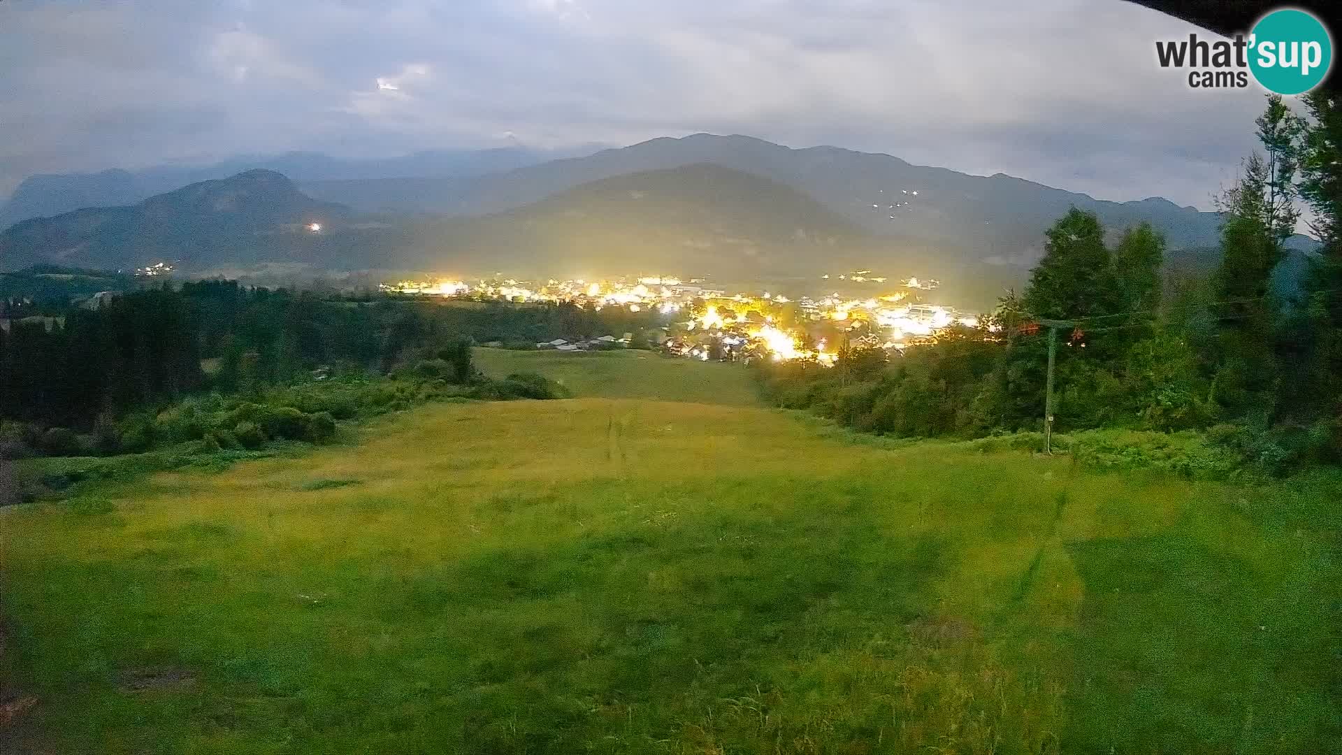 Webcam Bohinjska Bistrica – Vue en direct depuis la station de ski Kozji Hrbet