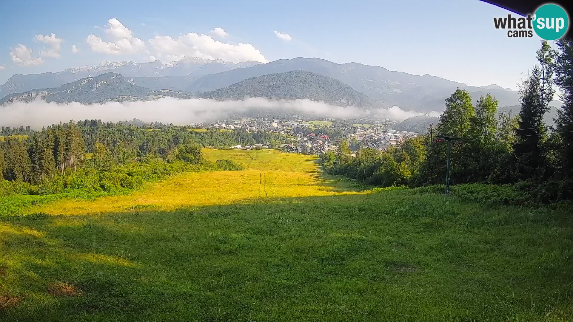 Cámara en vivo Bohinjska Bistrica – Vista en directo desde la estación de esquí Kozji Hrbet