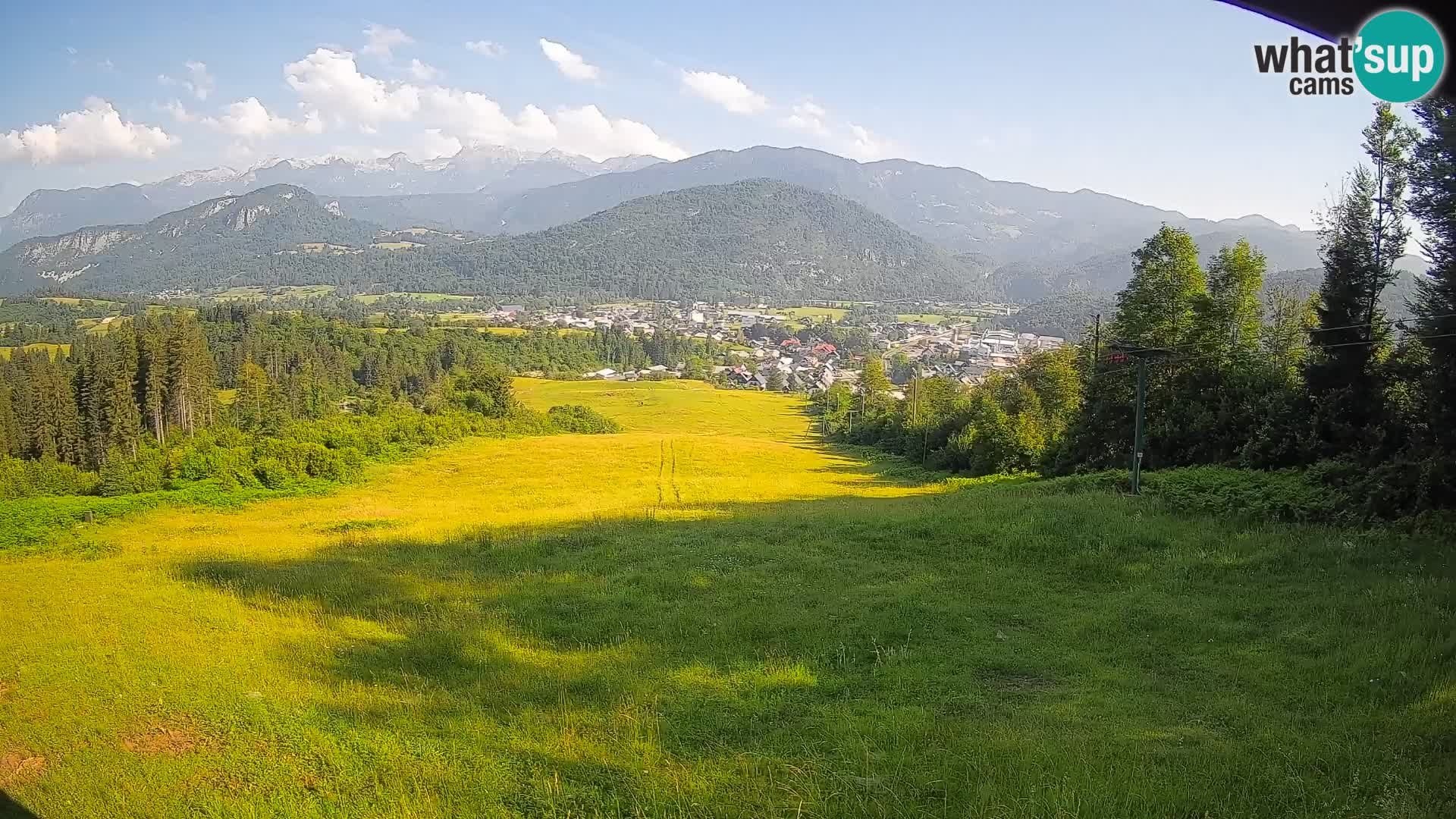 Webcam Bohinjska Bistrica – Vista live dalla stazione sciistica Kozji Hrbet