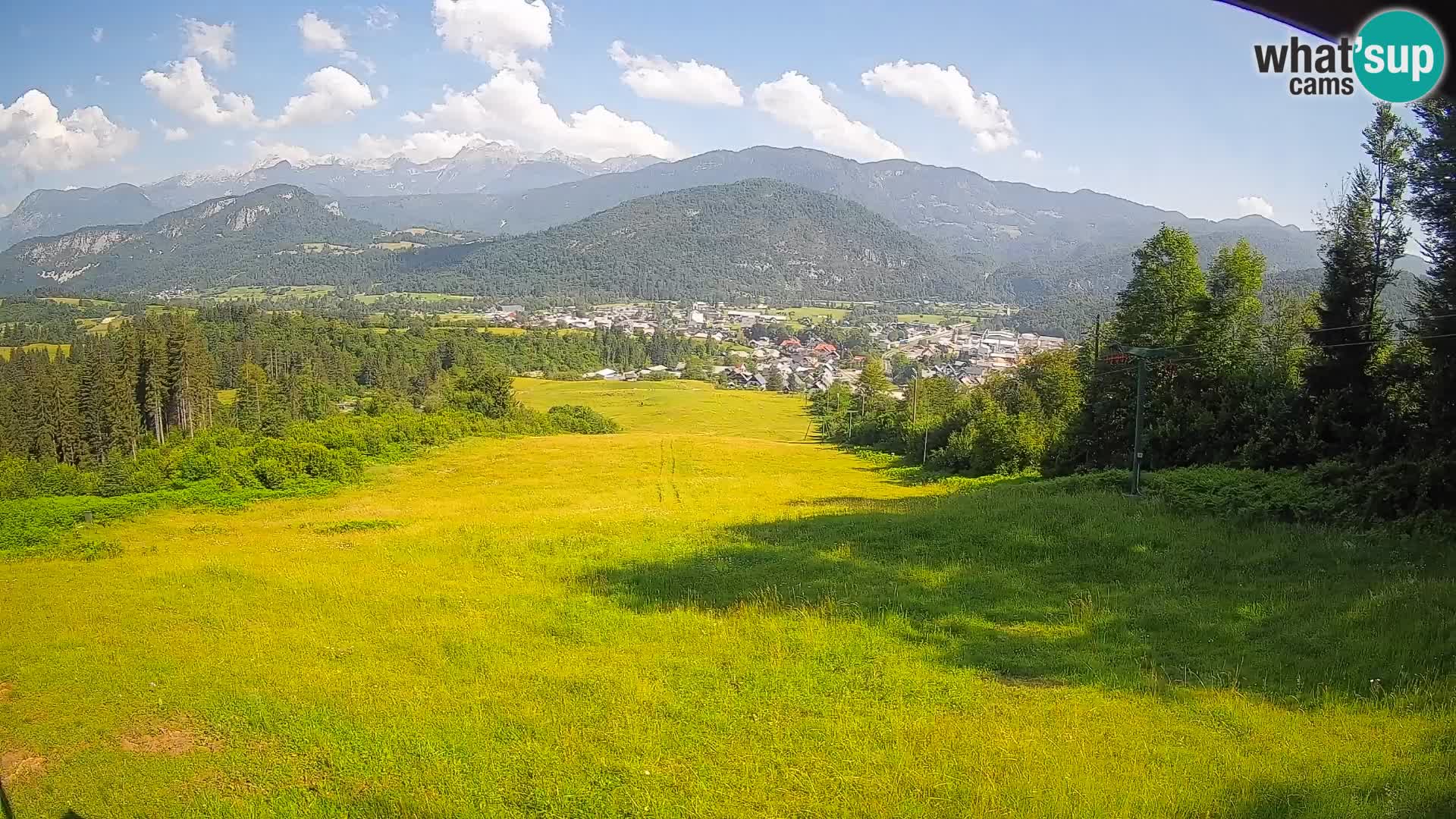 Webcam Bohinjska Bistrica – Vista live dalla stazione sciistica Kozji Hrbet