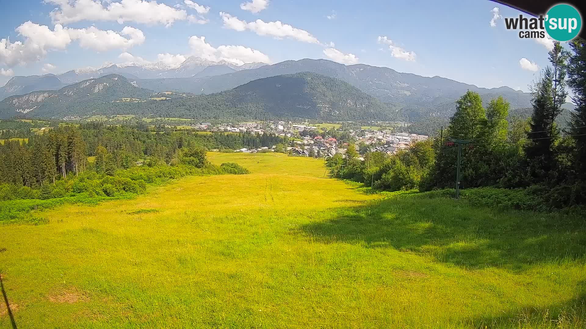 Cámara en vivo Bohinjska Bistrica – Vista en directo desde la estación de esquí Kozji Hrbet
