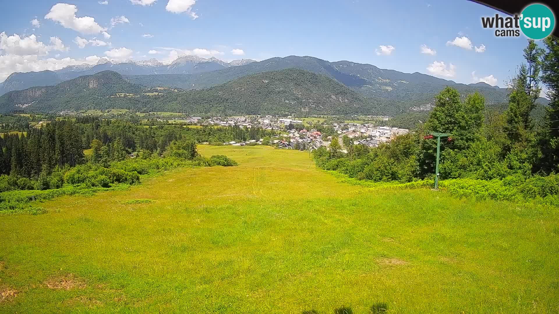 Webcam Bohinjska Bistrica – Vue en direct depuis la station de ski Kozji Hrbet