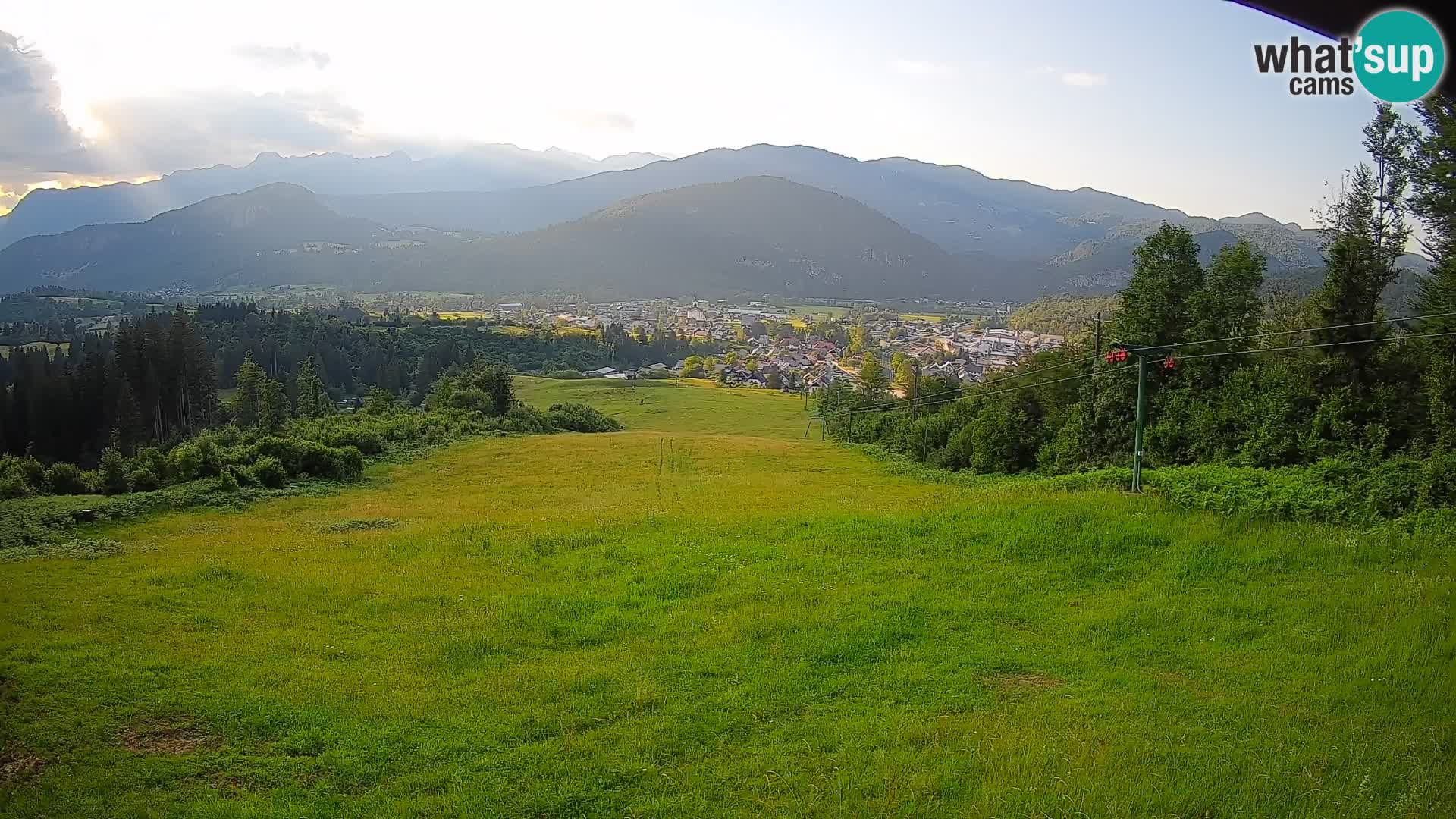 Webcam Bohinjska Bistrica – Vue en direct depuis la station de ski Kozji Hrbet