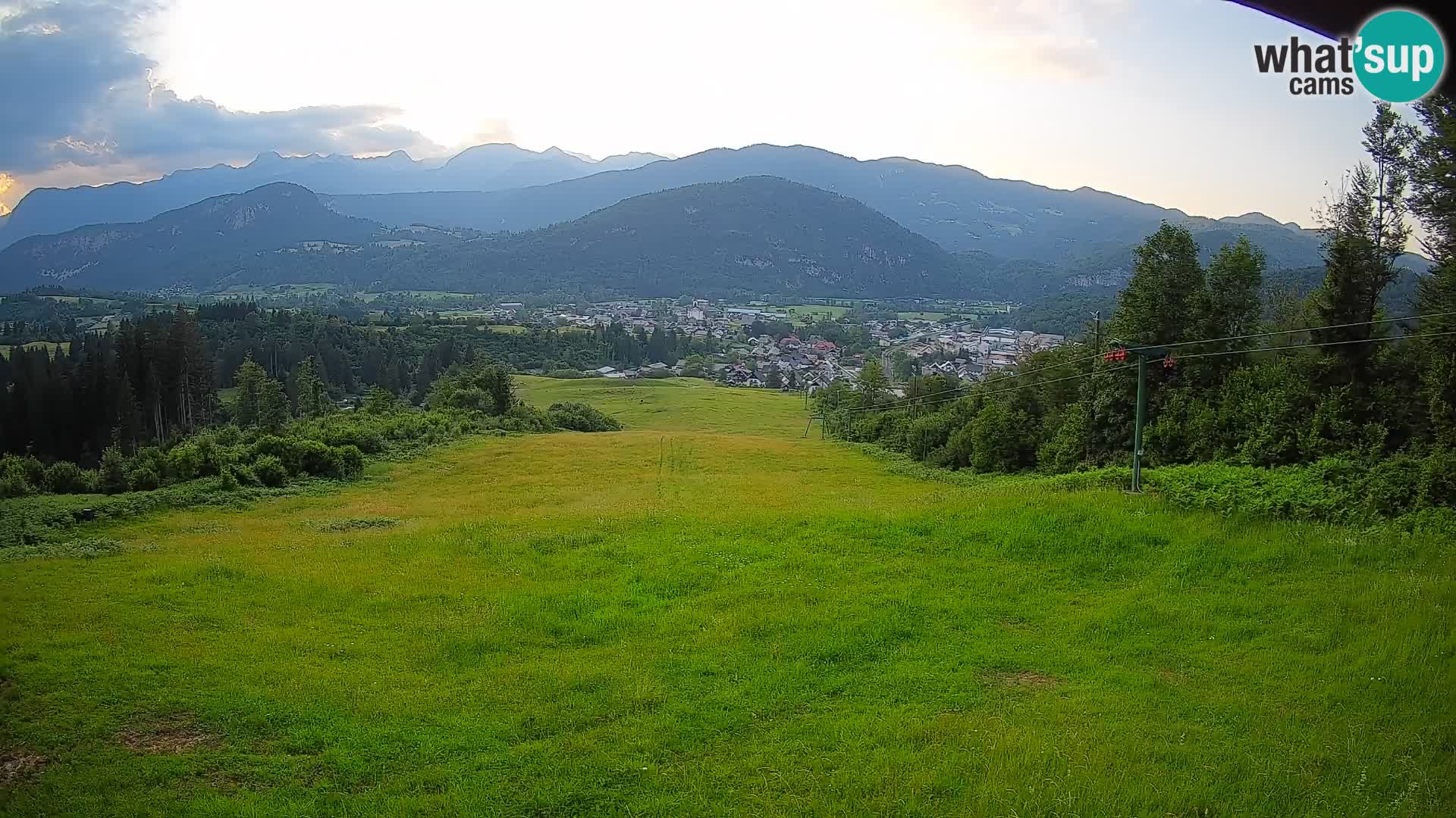Webcam Bohinjska Bistrica – Vista live dalla stazione sciistica Kozji Hrbet
