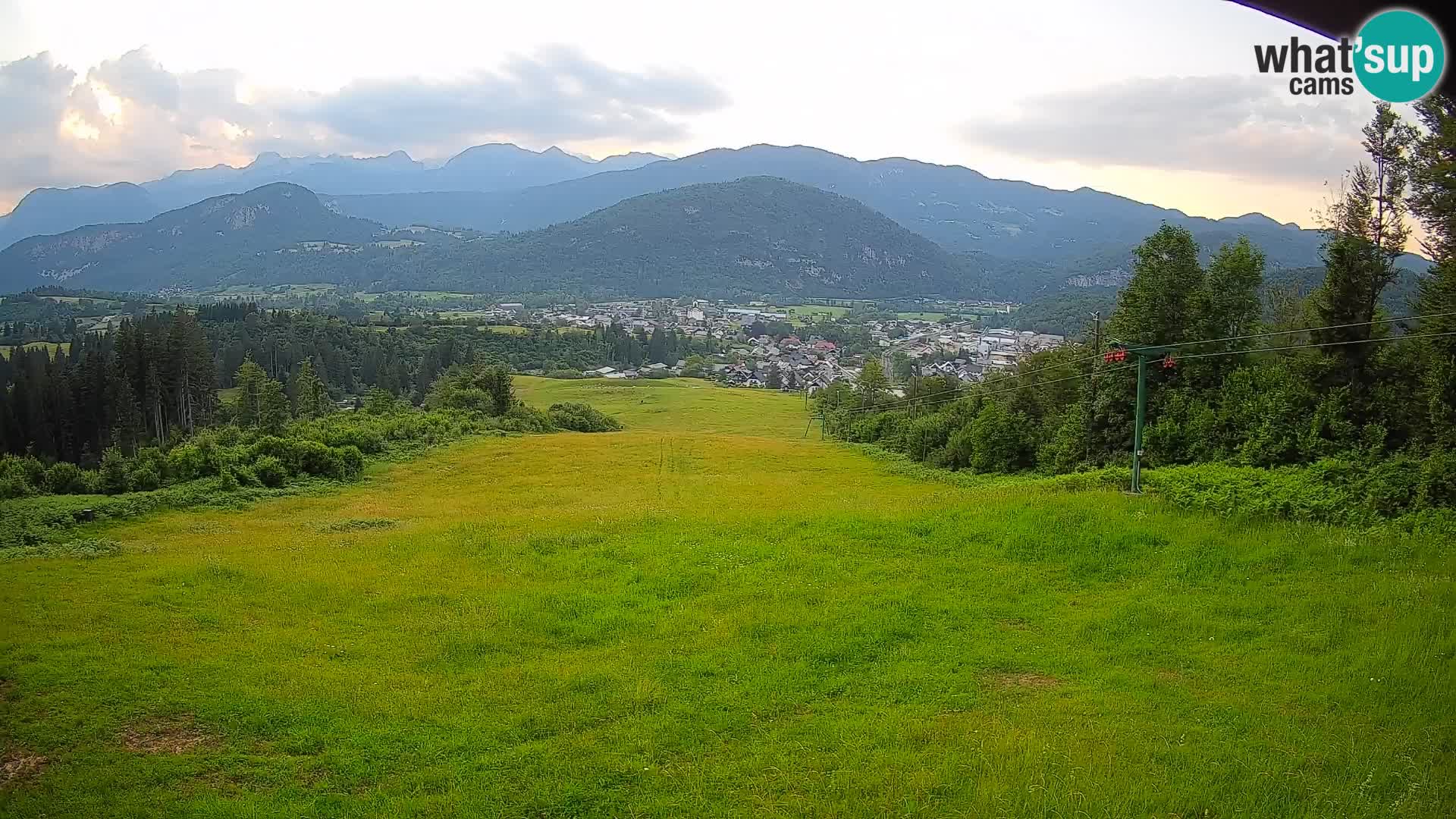 Webcam Bohinjska Bistrica – Live View from Kozji Hrbet Ski Station