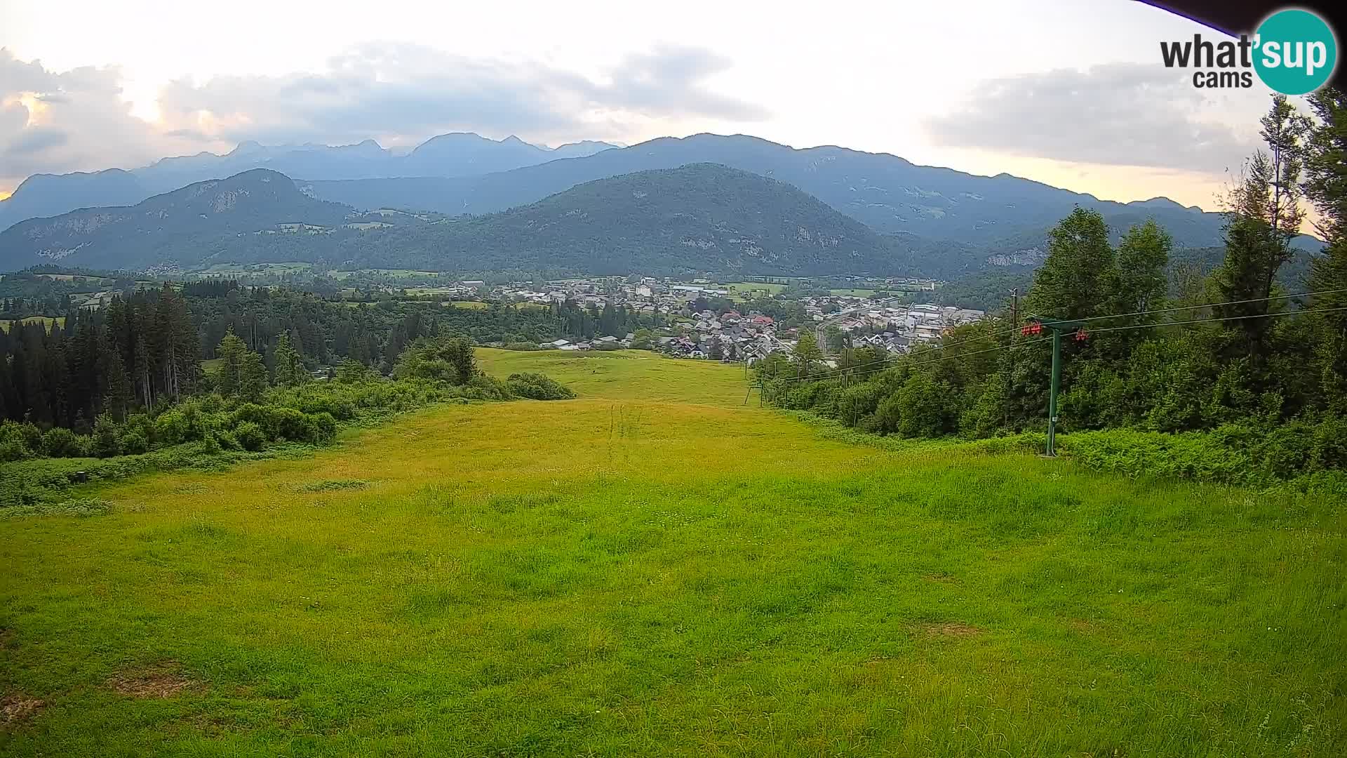 Webcam Bohinjska Bistrica – Live View from Kozji Hrbet Ski Station