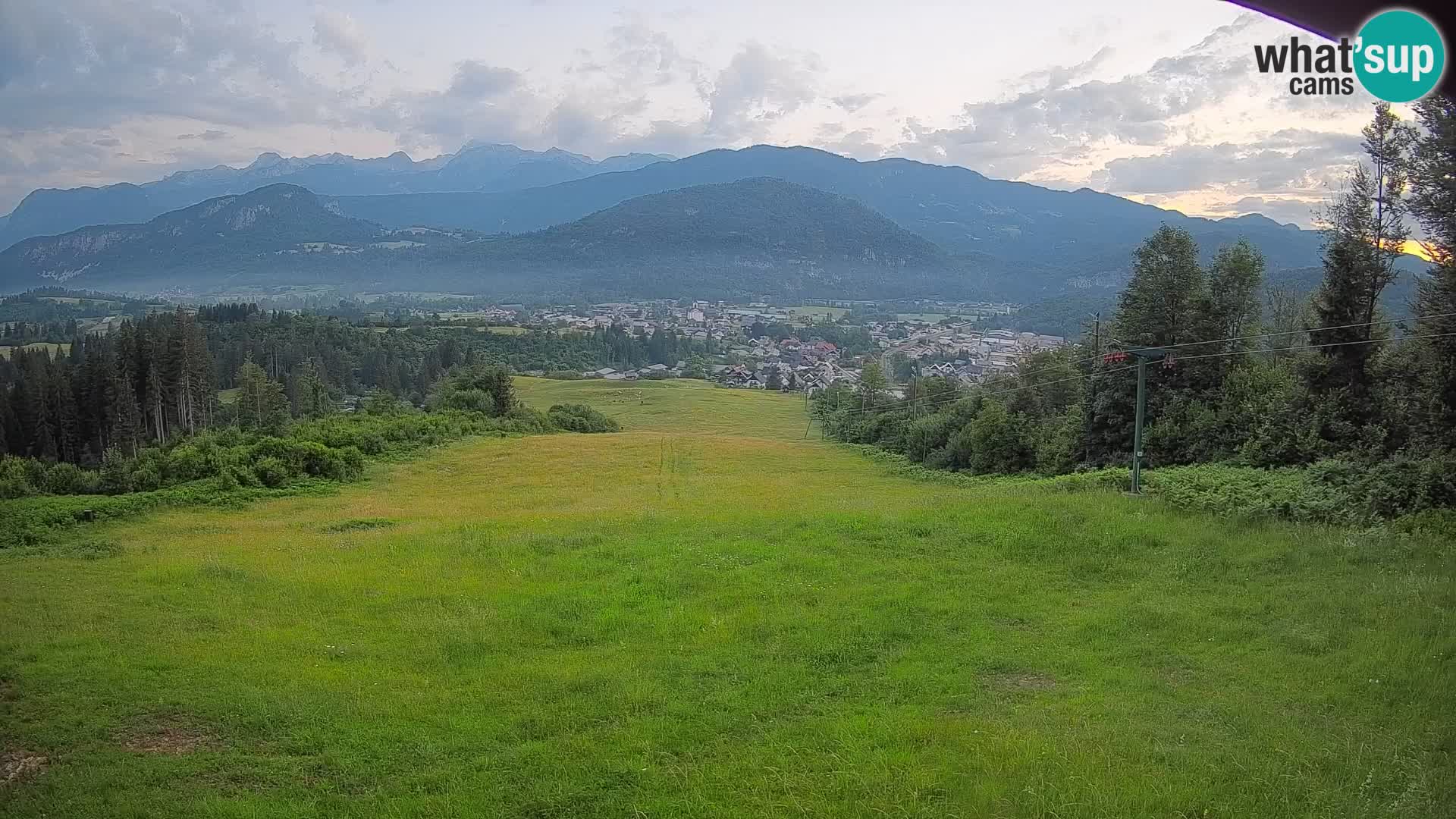 Webcam Bohinjska Bistrica – Vista live dalla stazione sciistica Kozji Hrbet