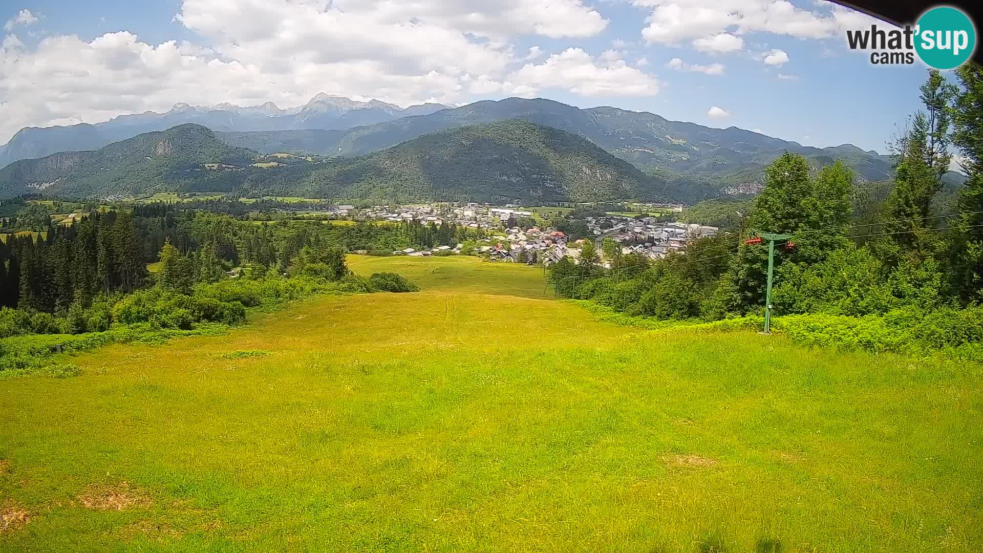 Webcam Bohinjska Bistrica – Live View from Kozji Hrbet Ski Station