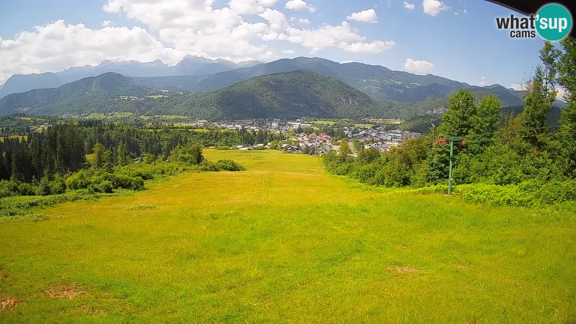 Webcam Bohinjska Bistrica – Live View from Kozji Hrbet Ski Station