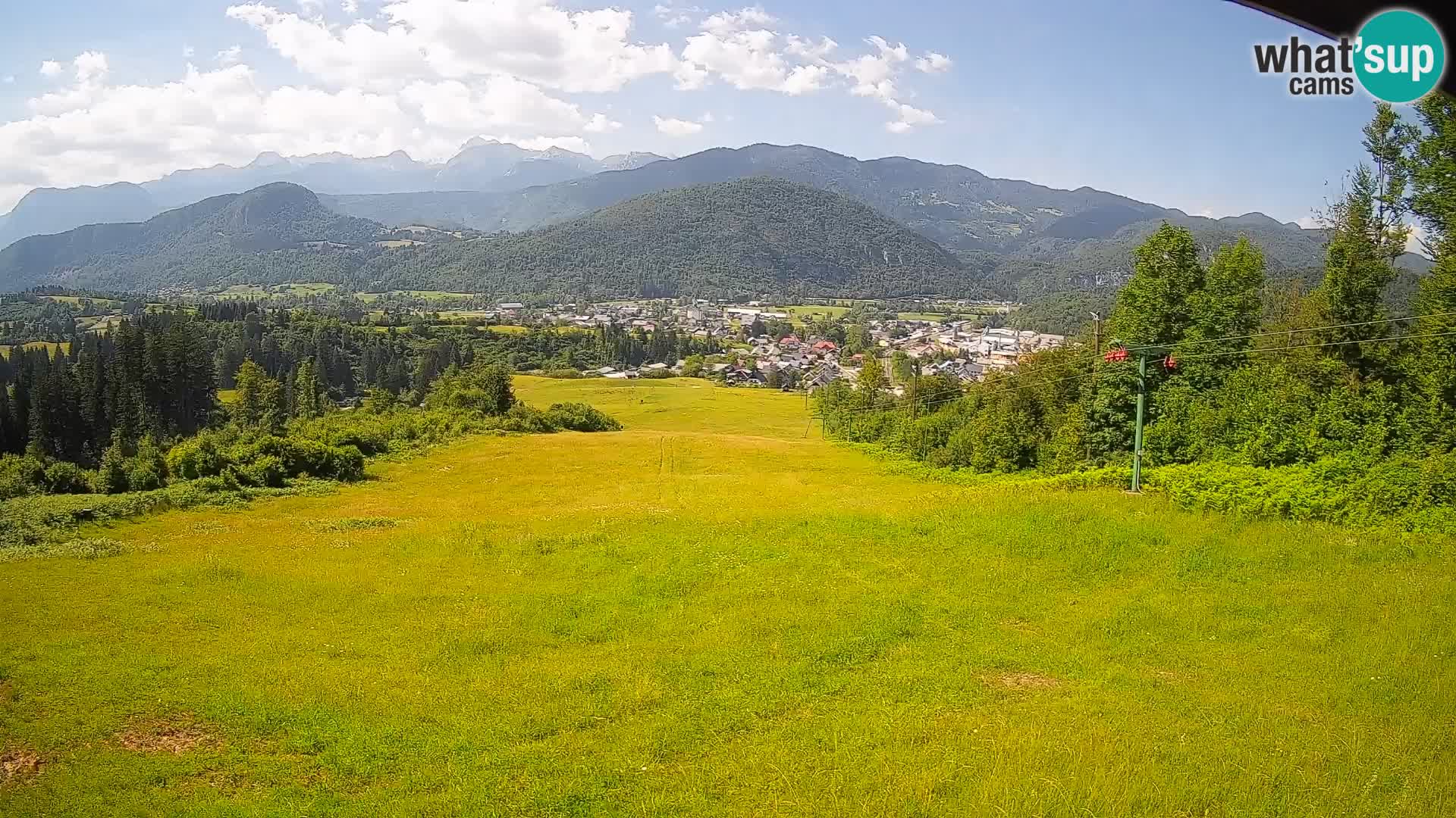 Webcam Bohinjska Bistrica – Live View from Kozji Hrbet Ski Station