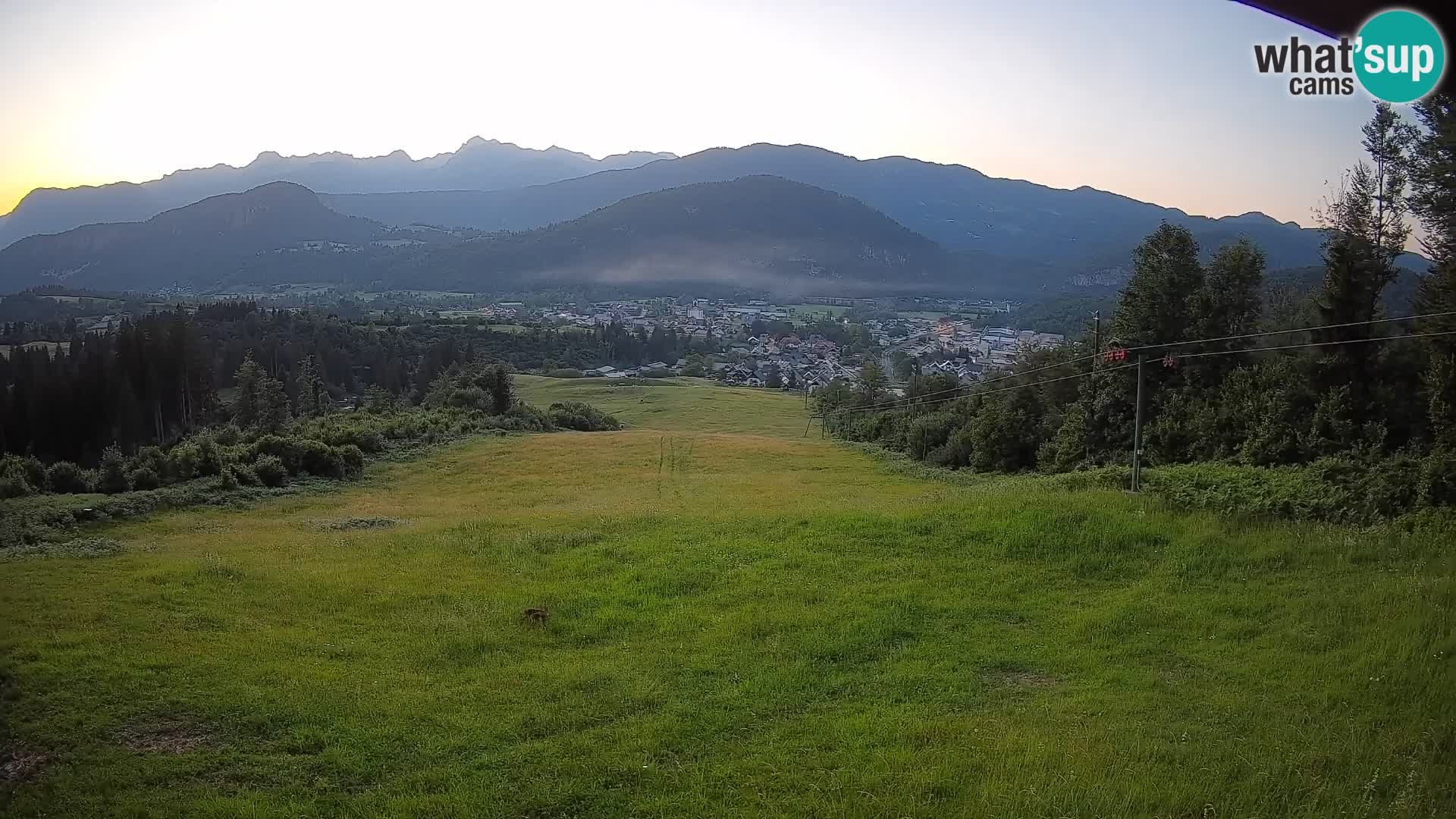 Webcam Bohinjska Bistrica – Live View from Kozji Hrbet Ski Station