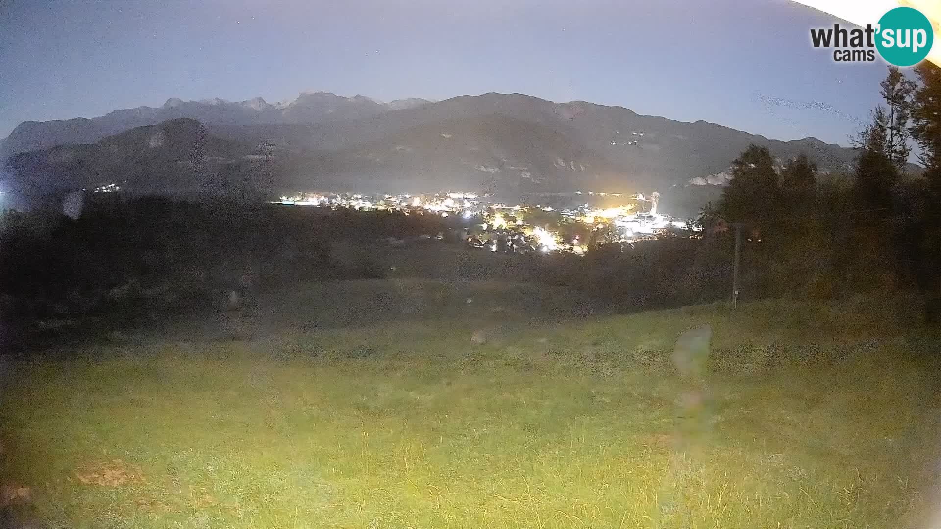 Spletna kamera Bohinjska Bistrica – Pogled v živo s smučišča Kozji Hrbet