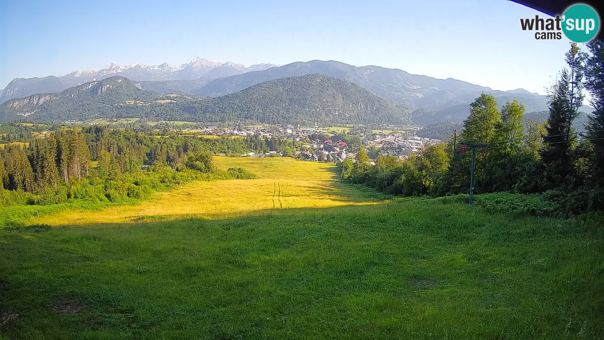 Webcam Bohinjska Bistrica – Vista live dalla stazione sciistica Kozji Hrbet