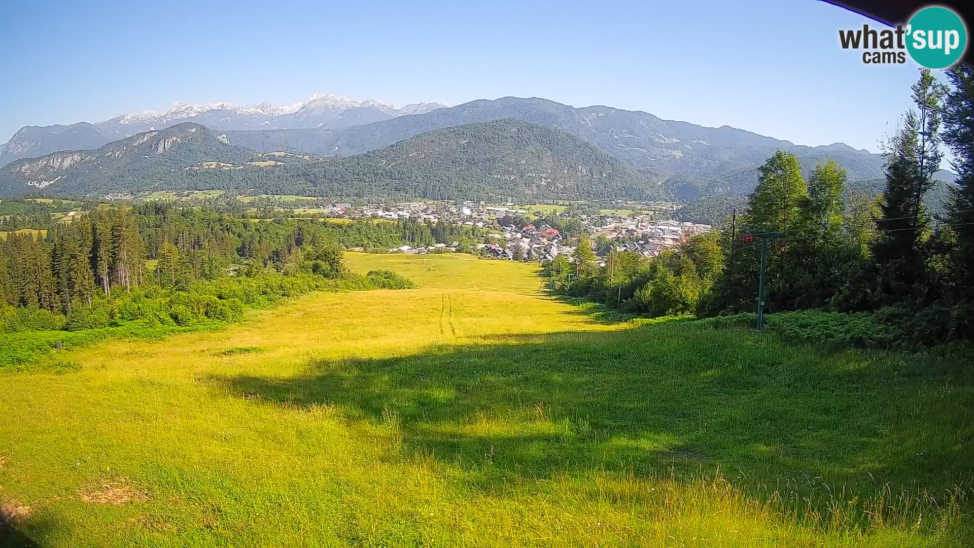 Webcam Bohinjska Bistrica – Vista live dalla stazione sciistica Kozji Hrbet