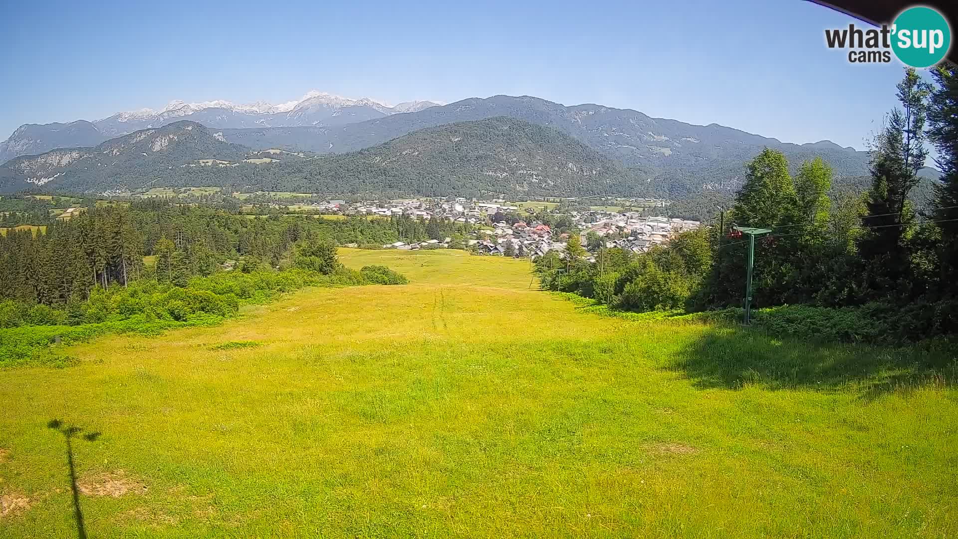 Webcam Bohinjska Bistrica – Vue en direct depuis la station de ski Kozji Hrbet