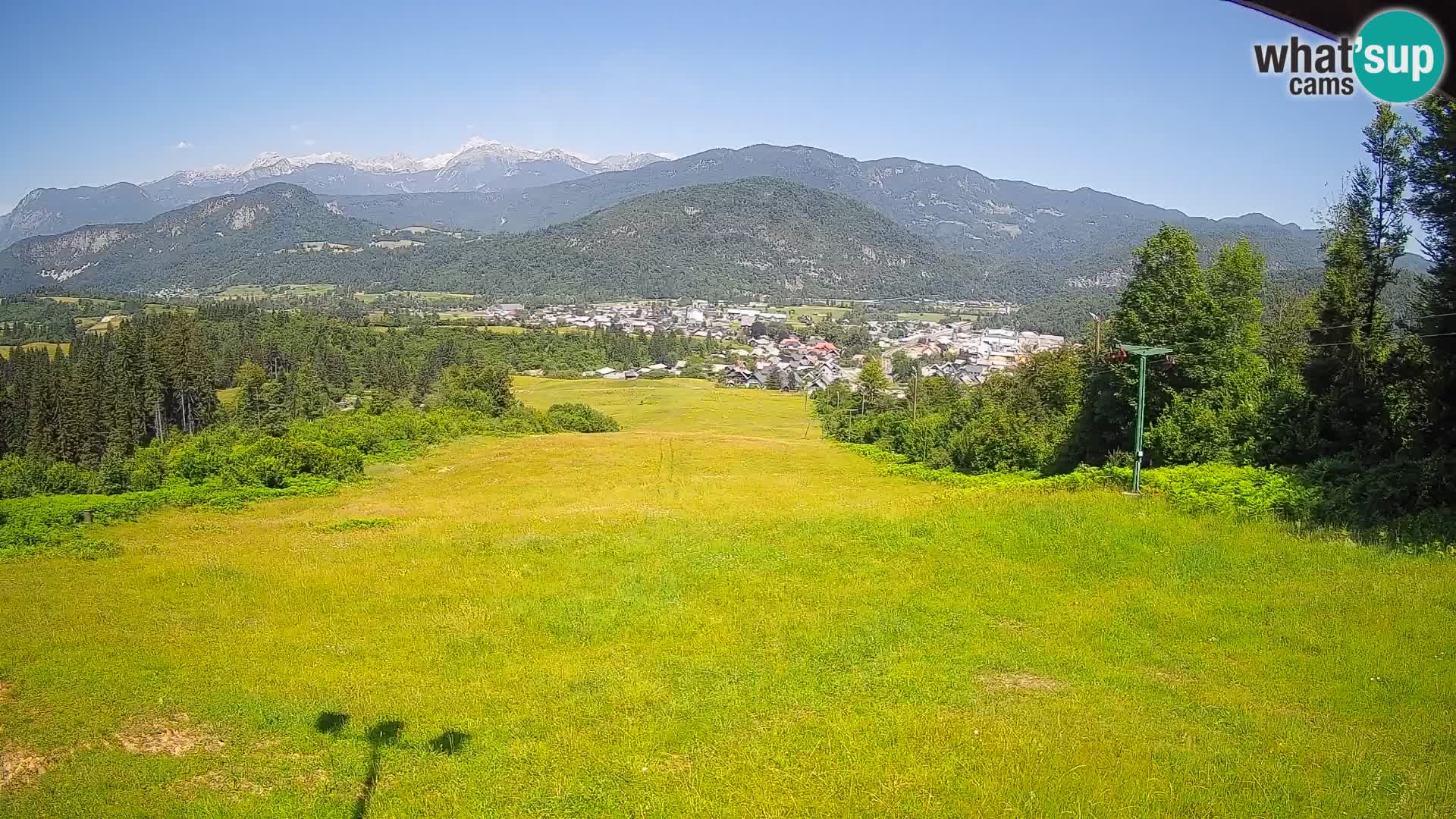 Webcam Bohinjska Bistrica – Vue en direct depuis la station de ski Kozji Hrbet