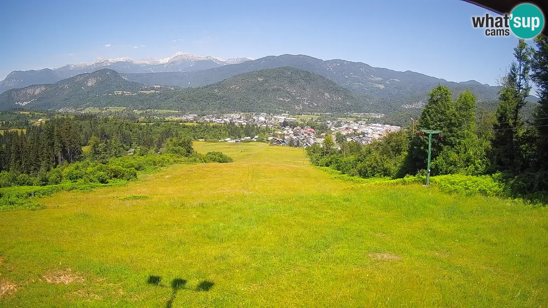 Webcam Bohinjska Bistrica – Live View from Kozji Hrbet Ski Station