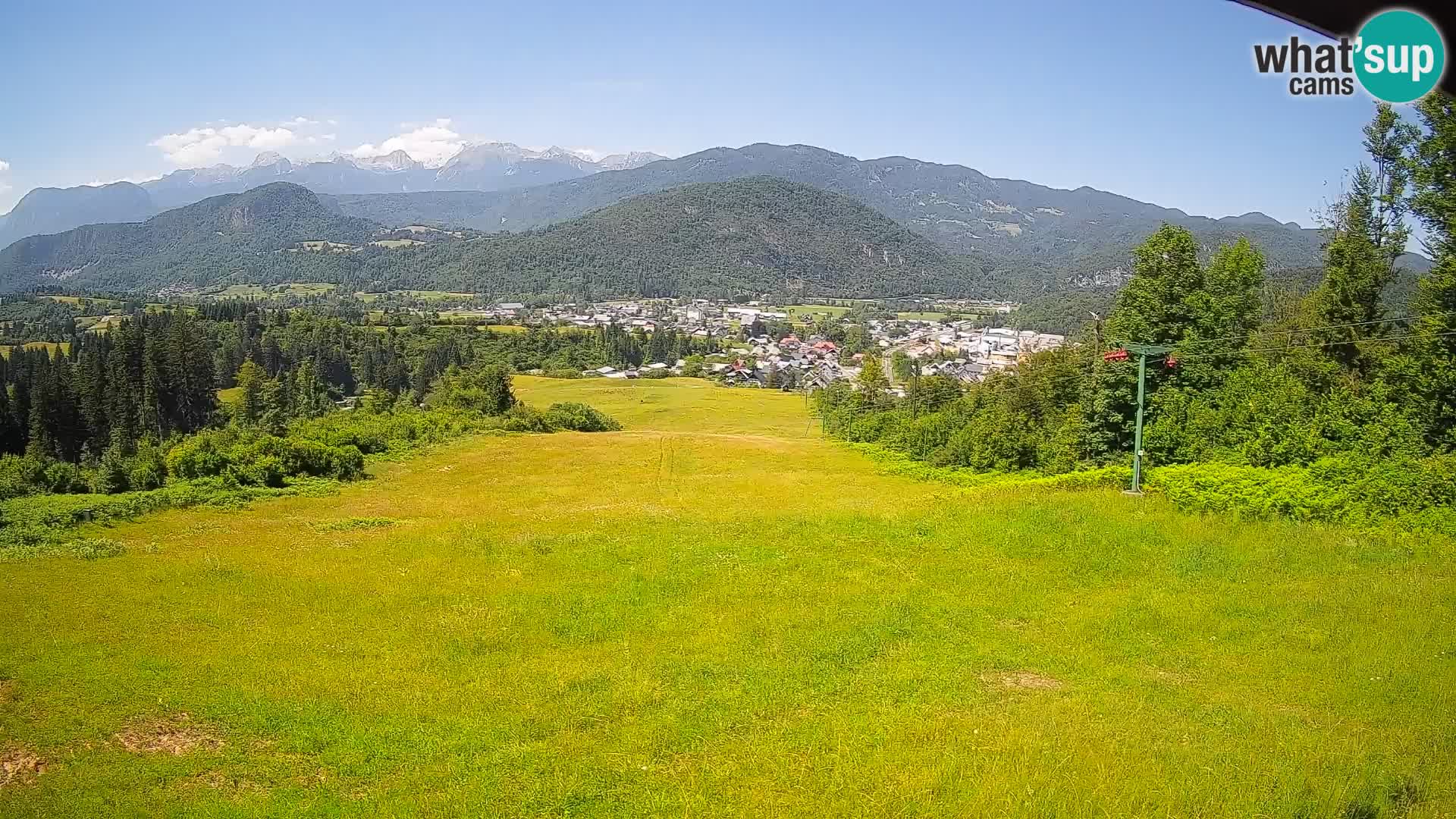 Cámara en vivo Bohinjska Bistrica – Vista en directo desde la estación de esquí Kozji Hrbet
