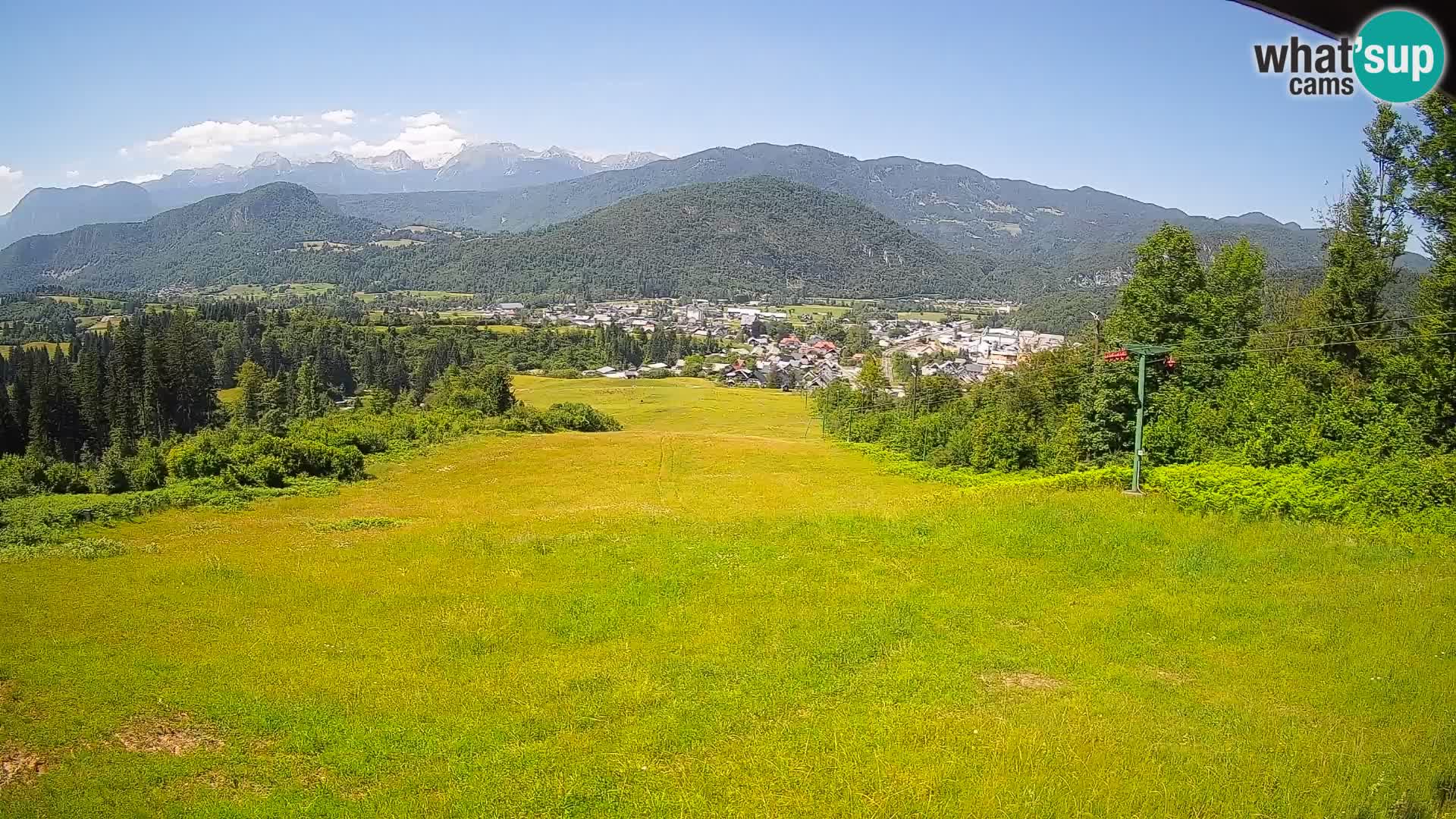 Webcam Bohinjska Bistrica – Live View from Kozji Hrbet Ski Station
