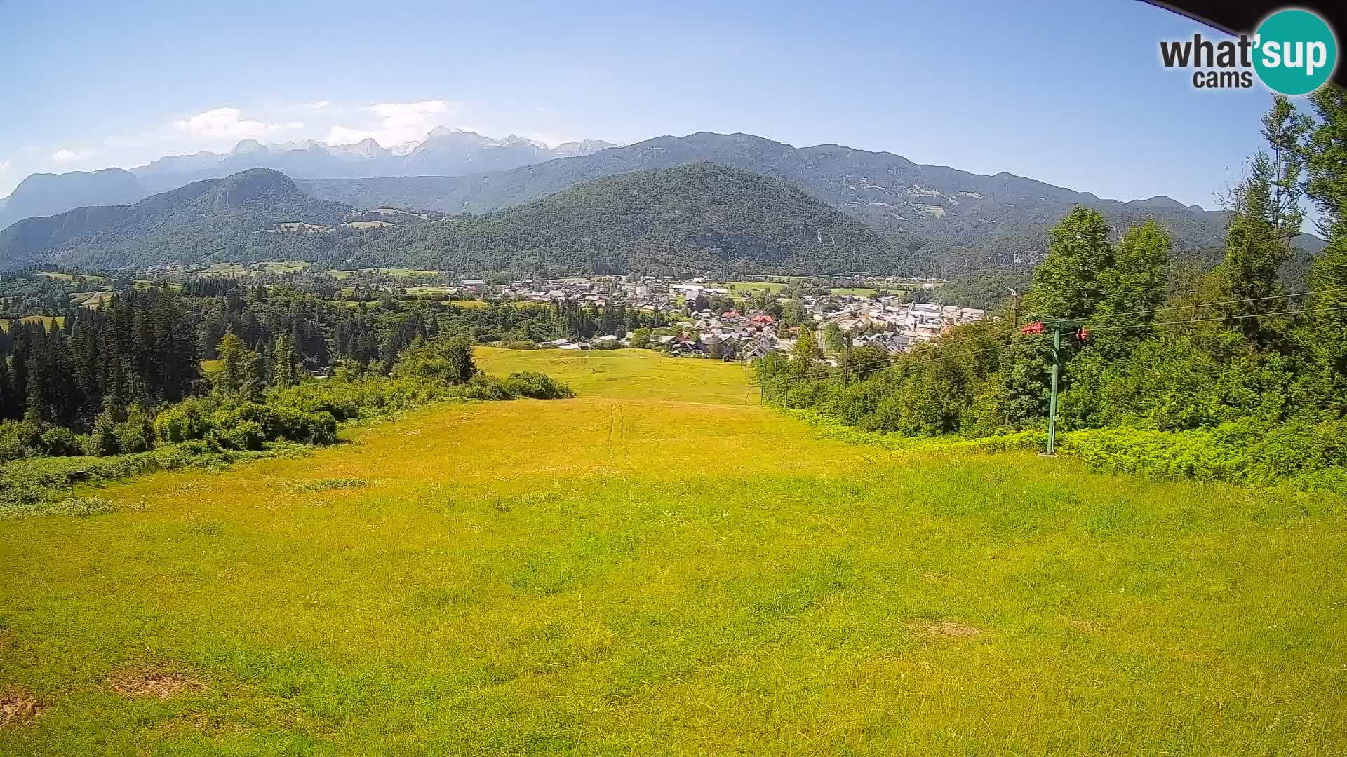Webcam Bohinjska Bistrica – Vue en direct depuis la station de ski Kozji Hrbet