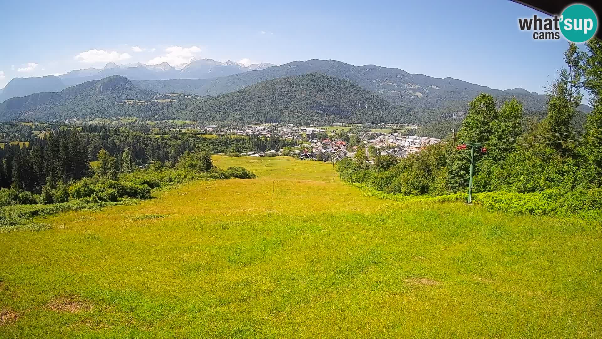 Webcam Bohinjska Bistrica – Vista live dalla stazione sciistica Kozji Hrbet