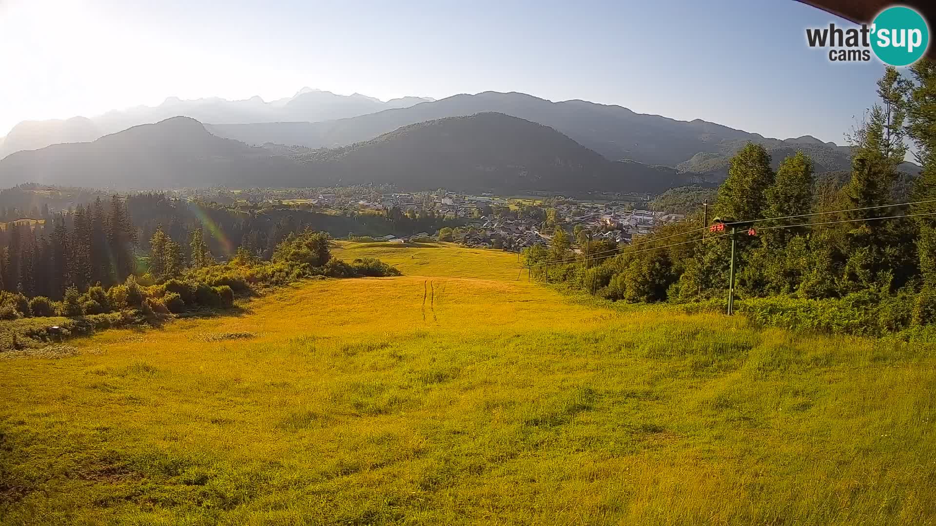 Webcam Bohinjska Bistrica – Vista live dalla stazione sciistica Kozji Hrbet