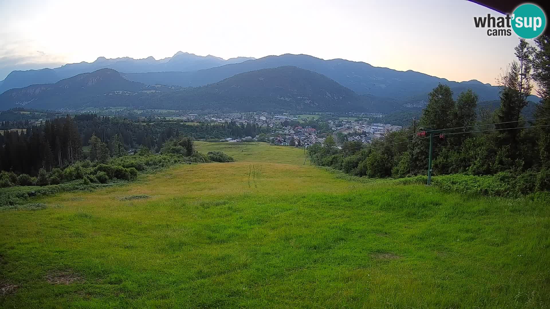 Webcam Bohinjska Bistrica – Vista live dalla stazione sciistica Kozji Hrbet
