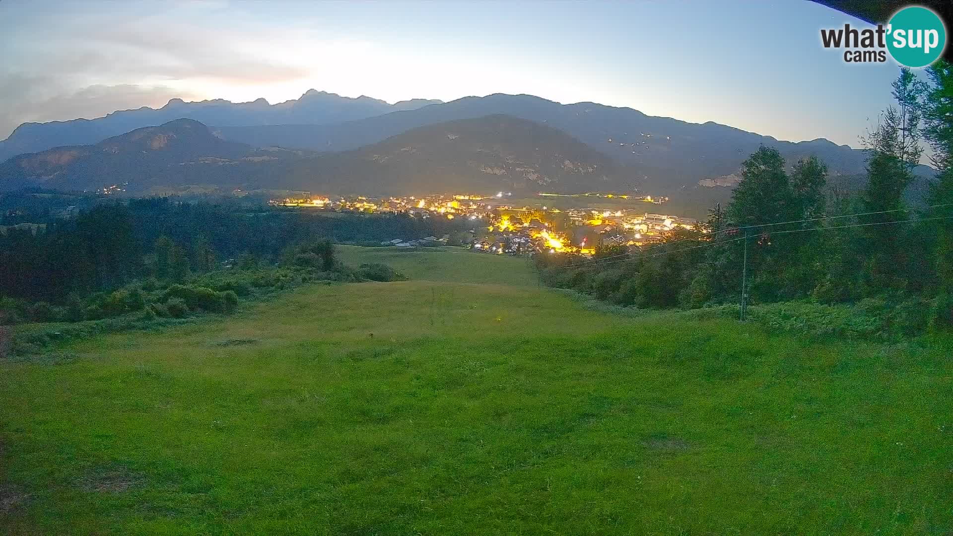 Webcam Bohinjska Bistrica – Live View from Kozji Hrbet Ski Station