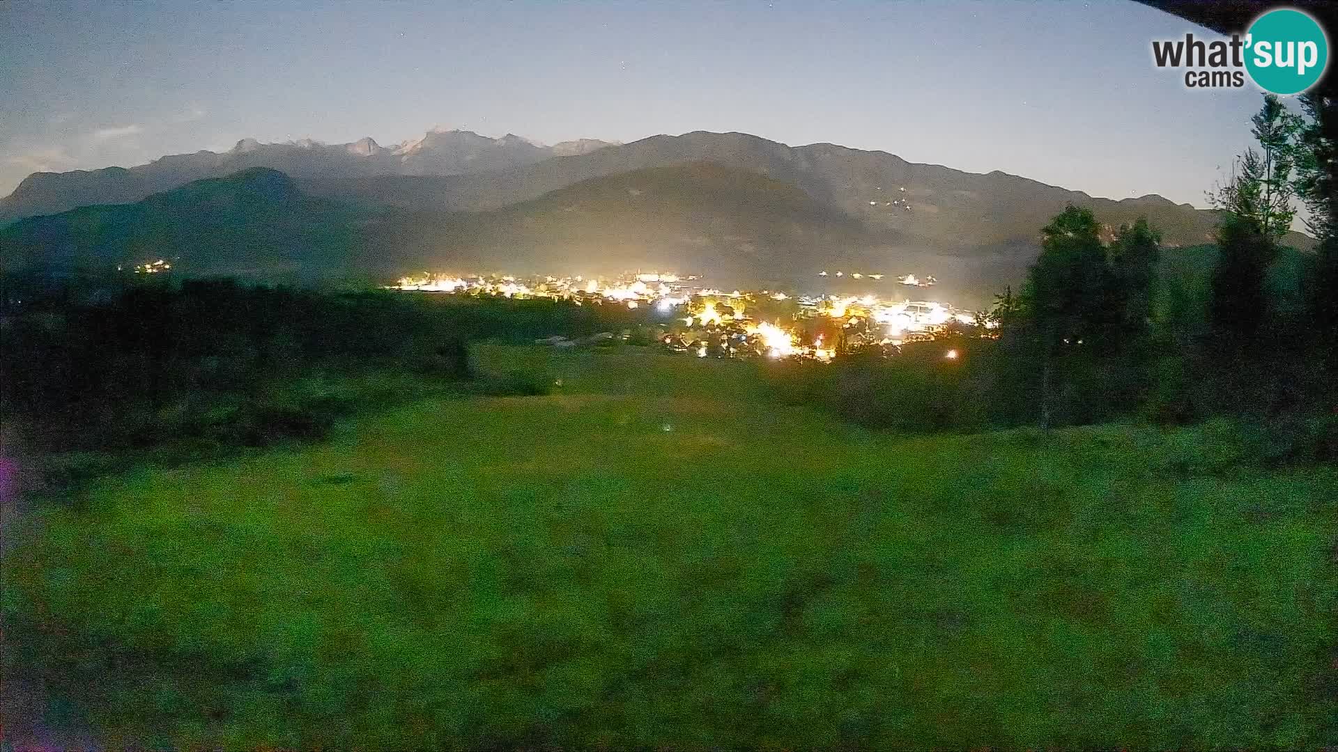 Kamera uživo Bohinjska Bistrica – Pogled u stvarnom vremenu sa skijališta Kozji Hrbet