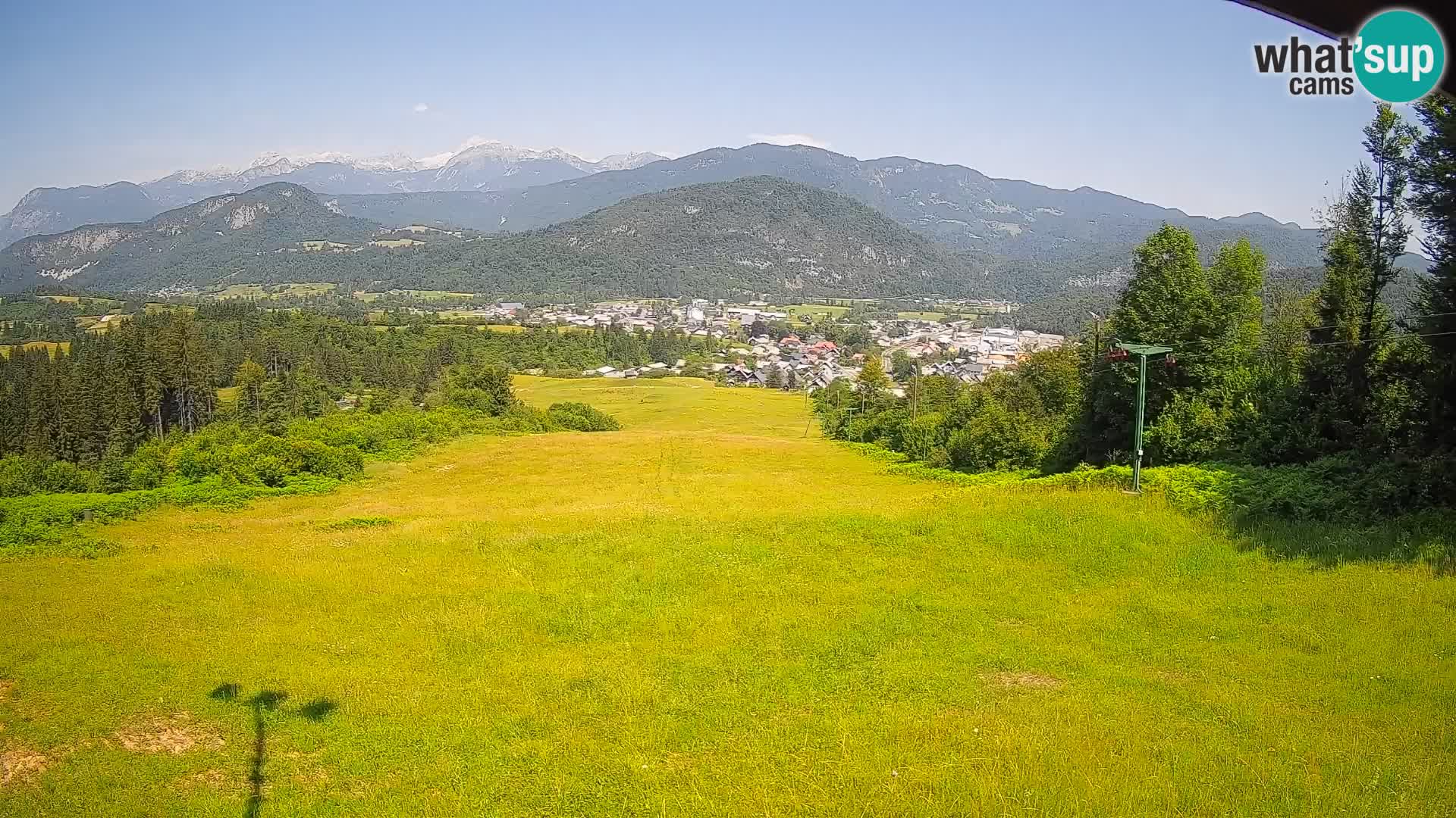 Webcam Bohinjska Bistrica – Live View from Kozji Hrbet Ski Station