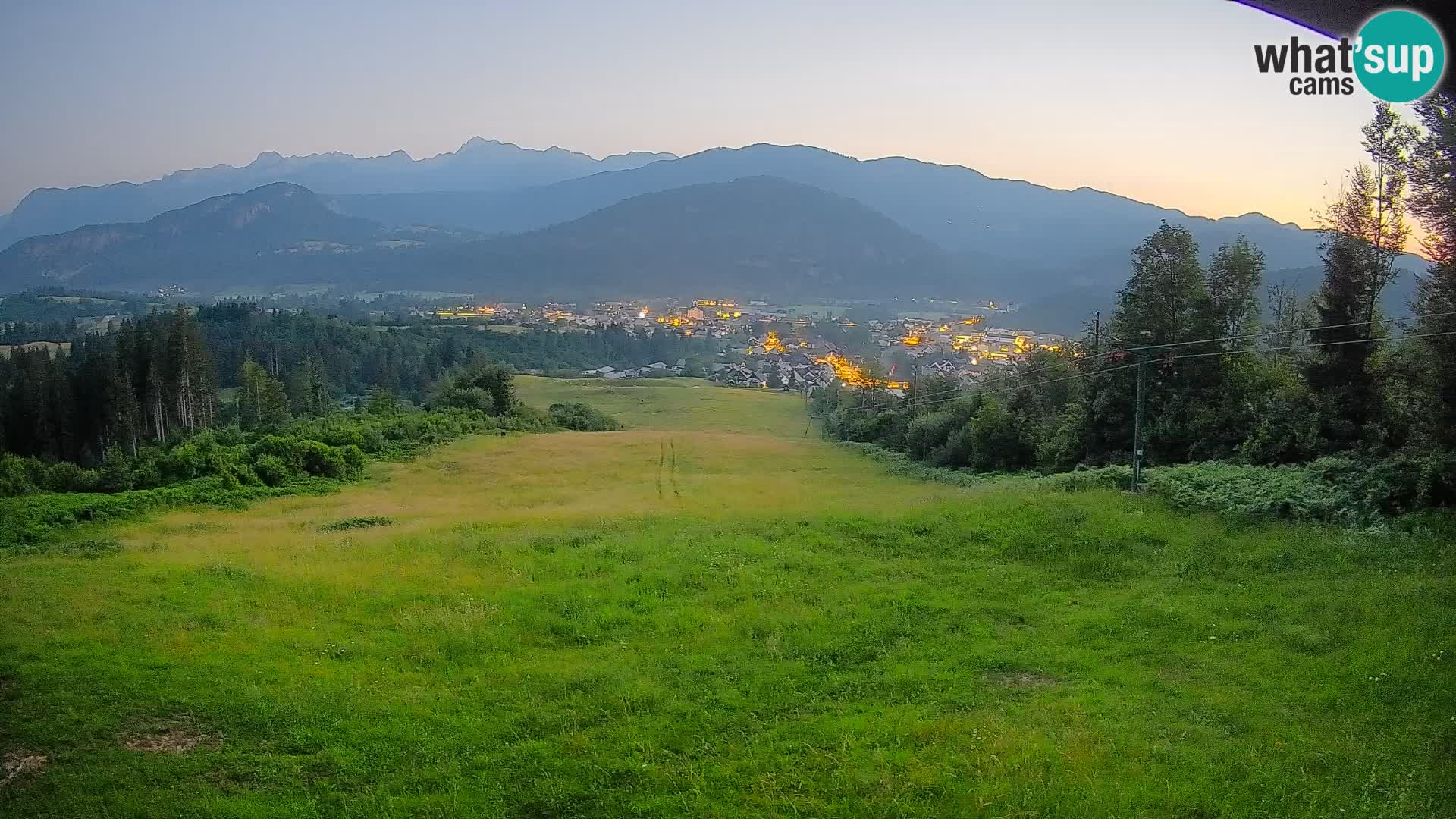 Webcam Bohinjska Bistrica – Vista live dalla stazione sciistica Kozji Hrbet
