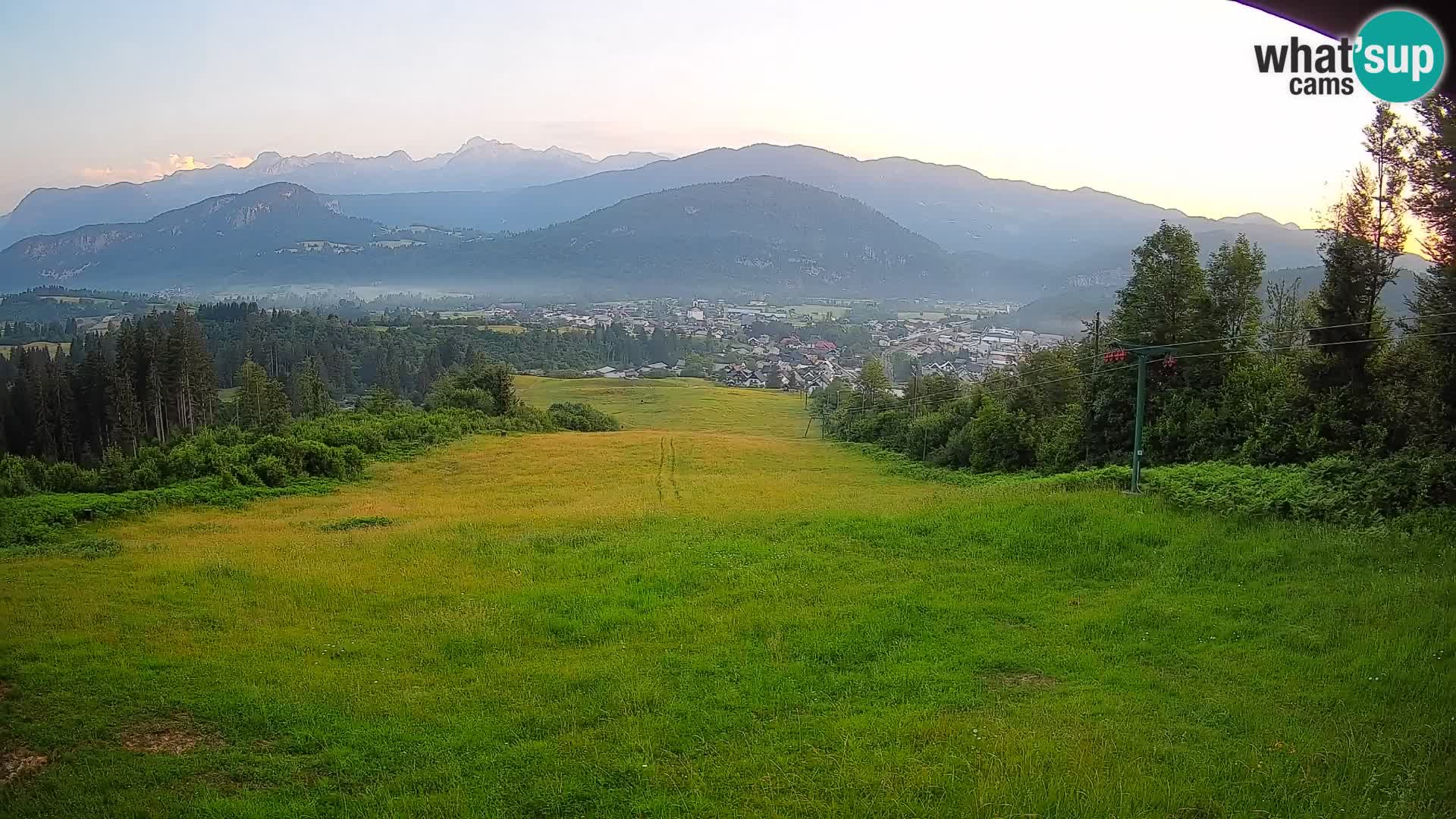 Webcam Bohinjska Bistrica – Vista live dalla stazione sciistica Kozji Hrbet