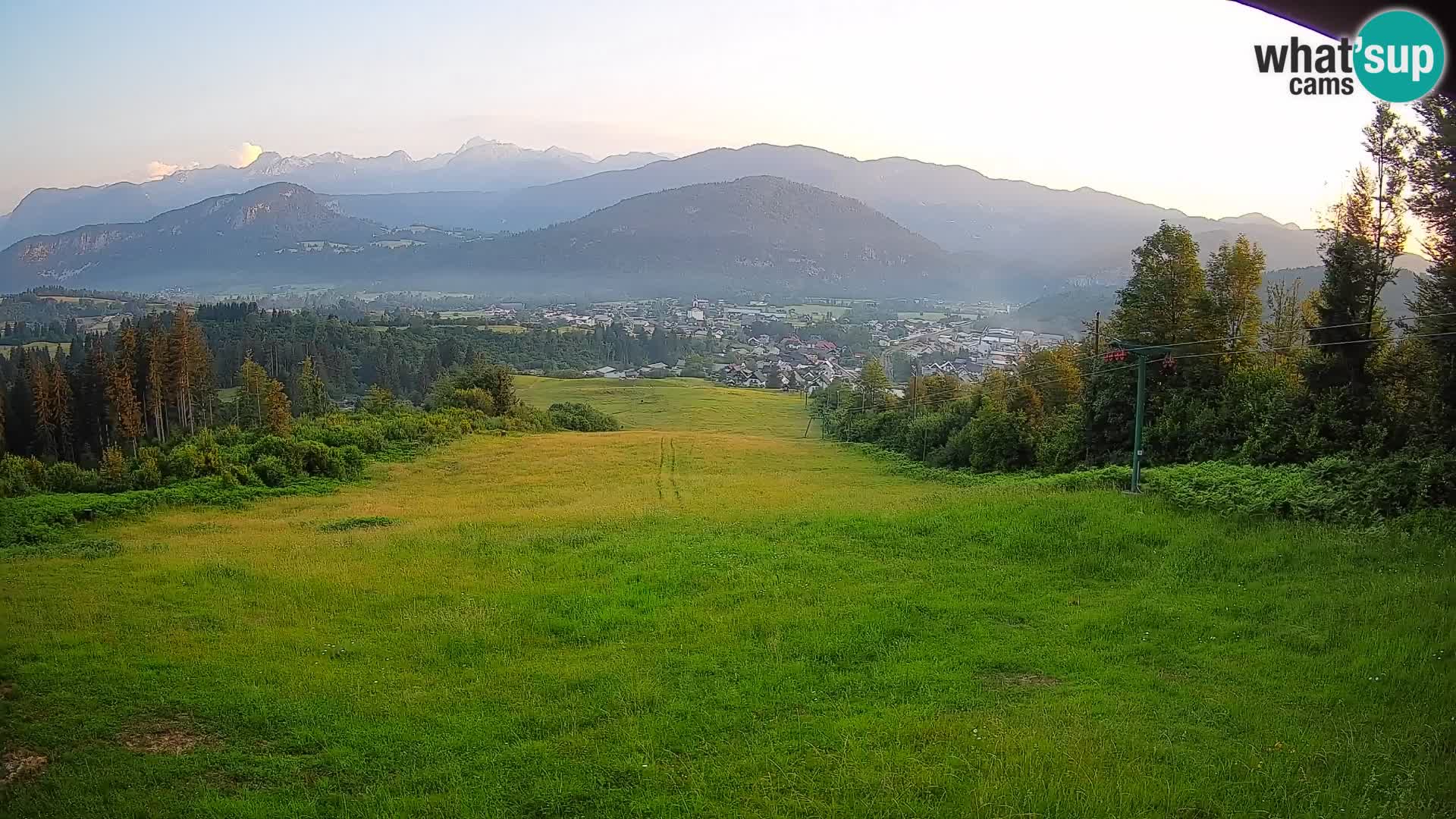 Webcam Bohinjska Bistrica – Vue en direct depuis la station de ski Kozji Hrbet