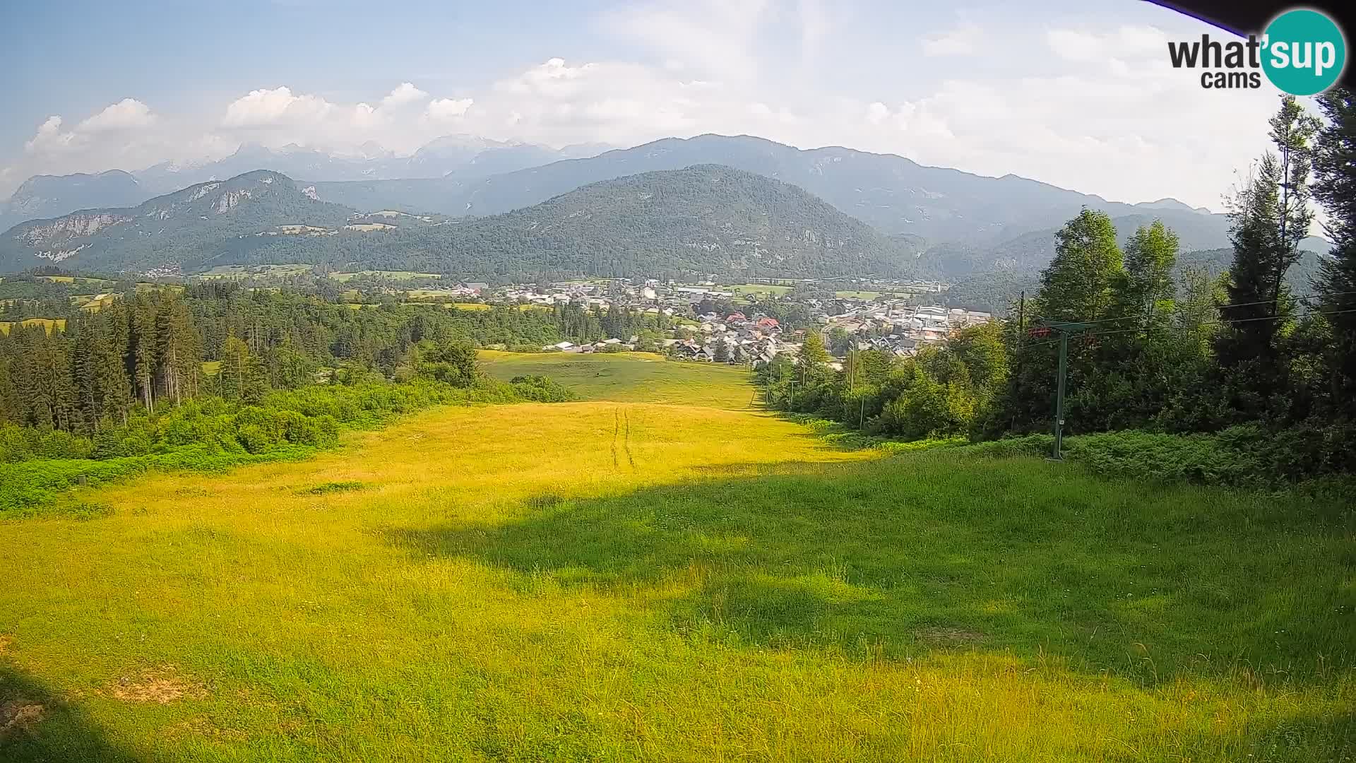 Webcam Bohinjska Bistrica – Vue en direct depuis la station de ski Kozji Hrbet