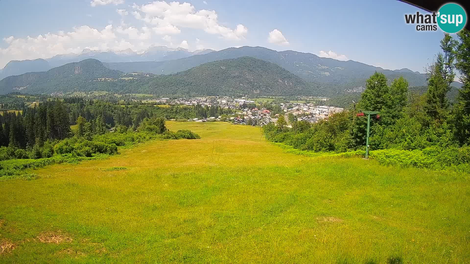 Webcam Bohinjska Bistrica – Live View from Kozji Hrbet Ski Station