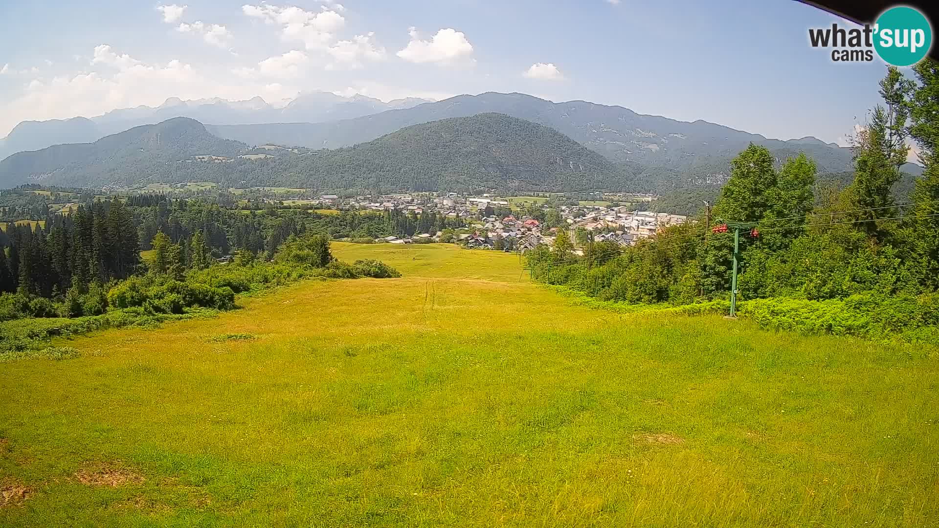 Webcam Bohinjska Bistrica – Live View from Kozji Hrbet Ski Station