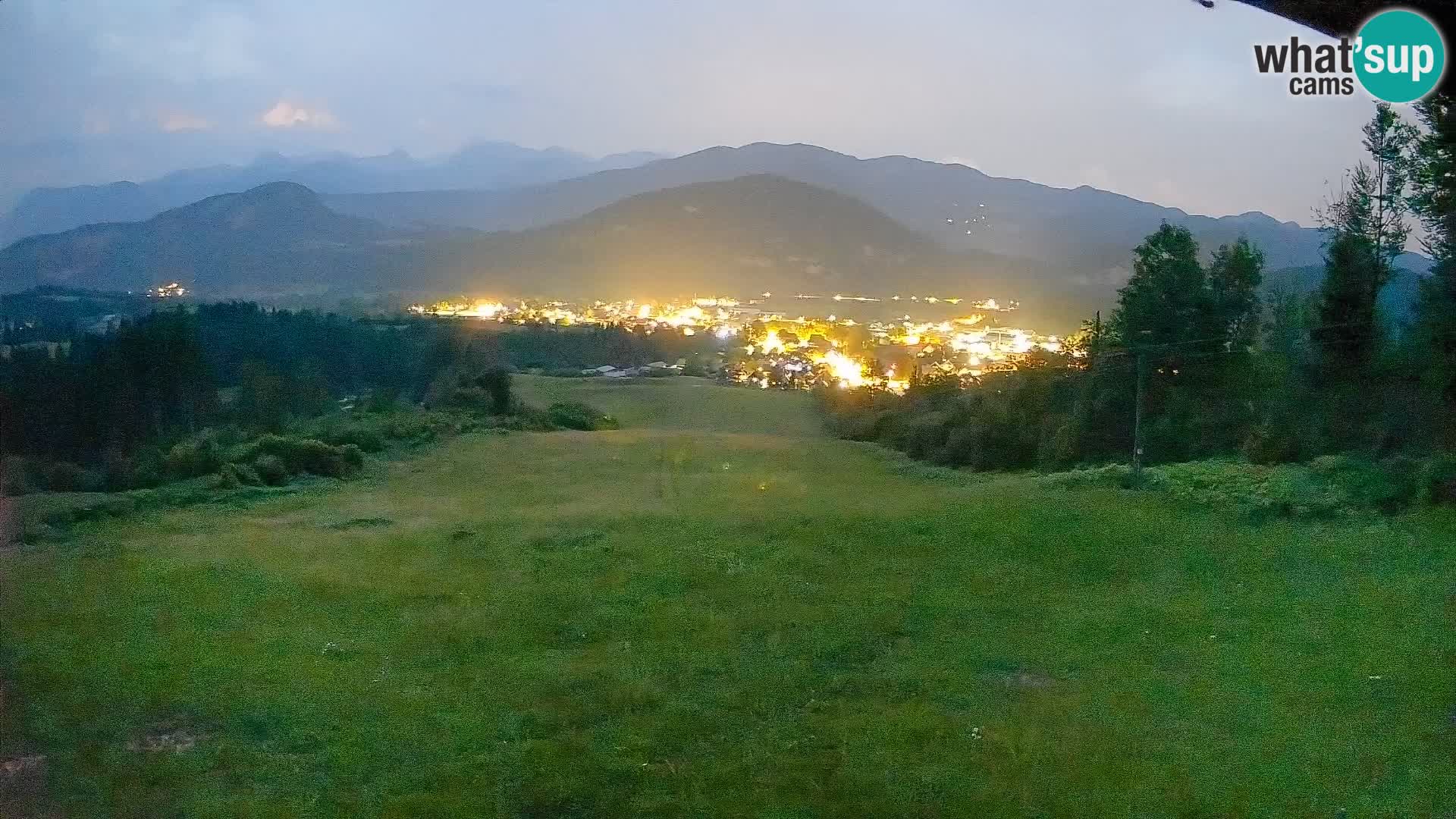 Webcam Bohinjska Bistrica – Vista live dalla stazione sciistica Kozji Hrbet