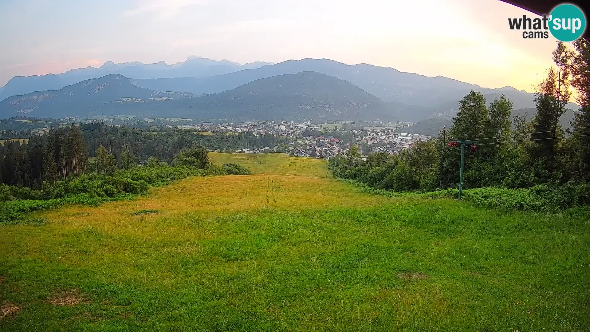 Webcam Bohinjska Bistrica – Live View from Kozji Hrbet Ski Station