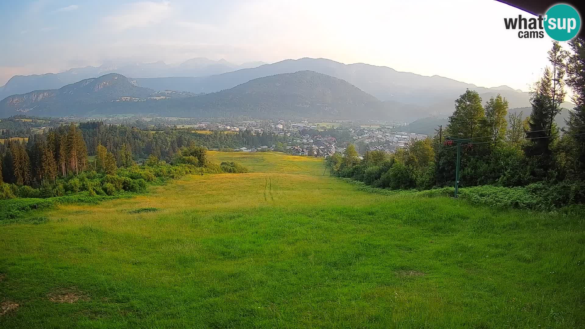 Webcam Bohinjska Bistrica – Live View from Kozji Hrbet Ski Station