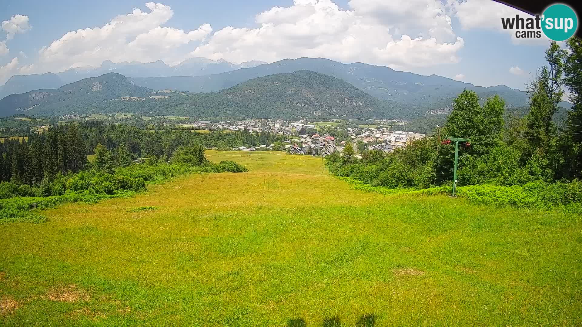 Webcam Bohinjska Bistrica – Vista live dalla stazione sciistica Kozji Hrbet