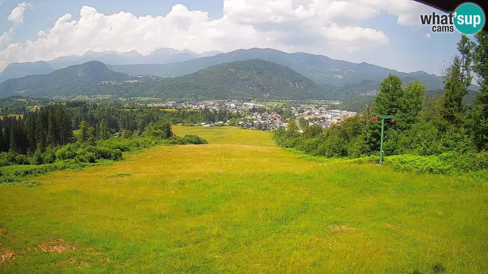 Webcam Bohinjska Bistrica – Vue en direct depuis la station de ski Kozji Hrbet