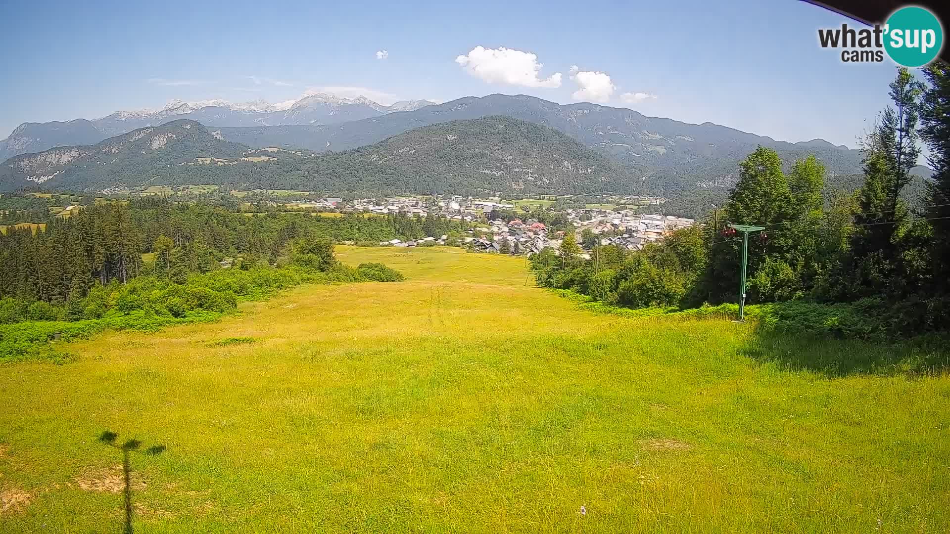 Webcam Bohinjska Bistrica – Live View from Kozji Hrbet Ski Station