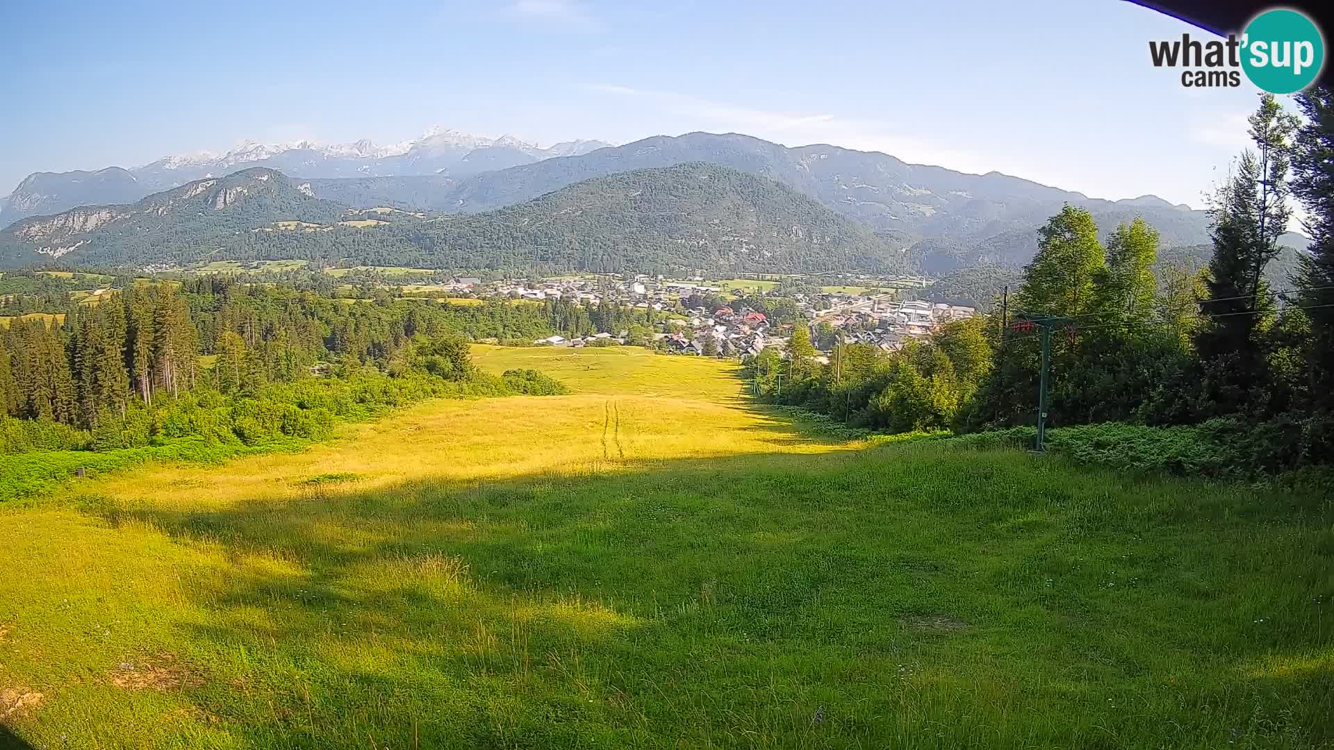 Cámara en vivo Bohinjska Bistrica – Vista en directo desde la estación de esquí Kozji Hrbet