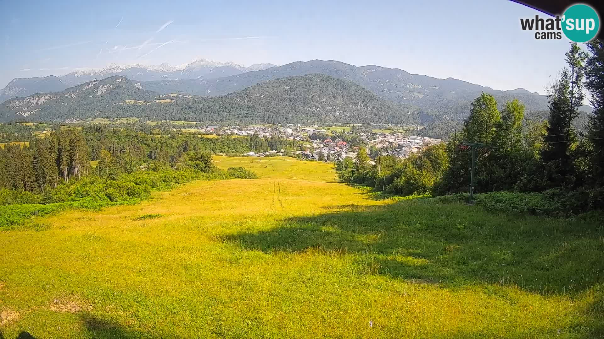 Cámara en vivo Bohinjska Bistrica – Vista en directo desde la estación de esquí Kozji Hrbet