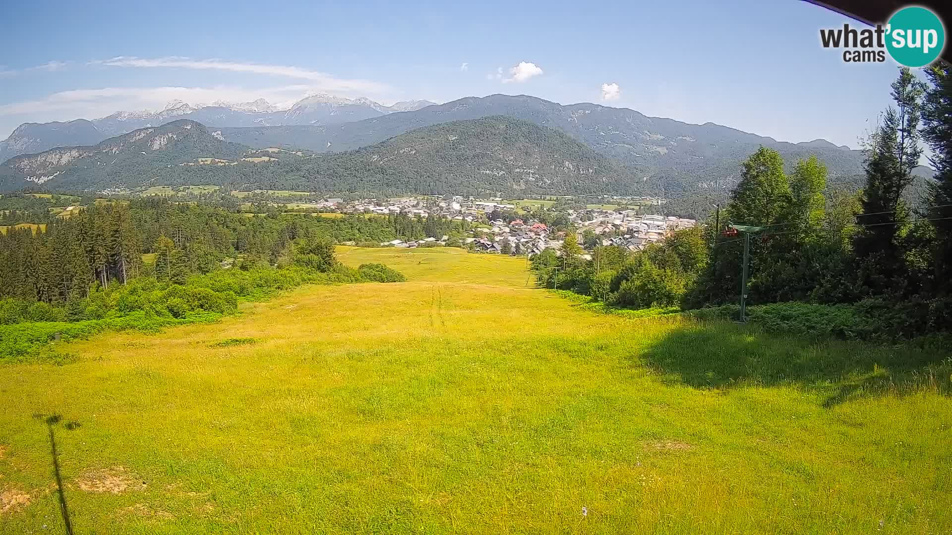Cámara en vivo Bohinjska Bistrica – Vista en directo desde la estación de esquí Kozji Hrbet