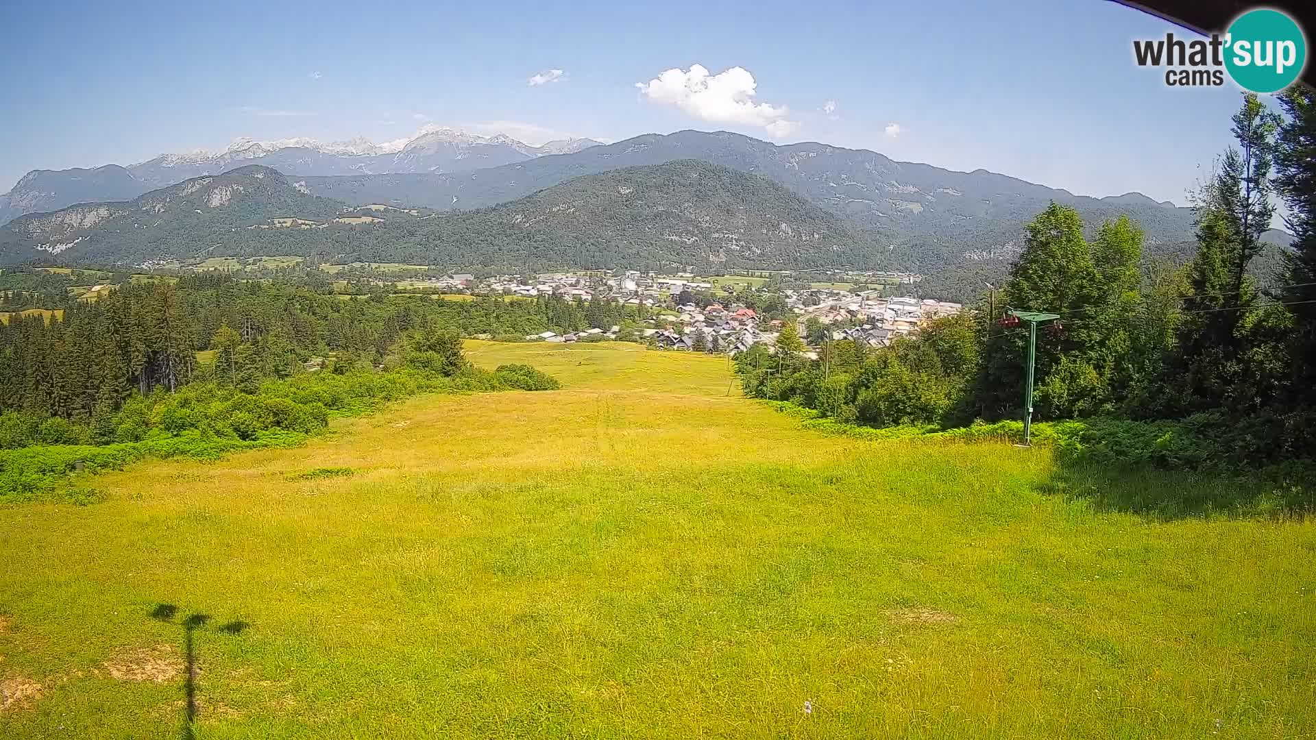 Webcam Bohinjska Bistrica – Live View from Kozji Hrbet Ski Station