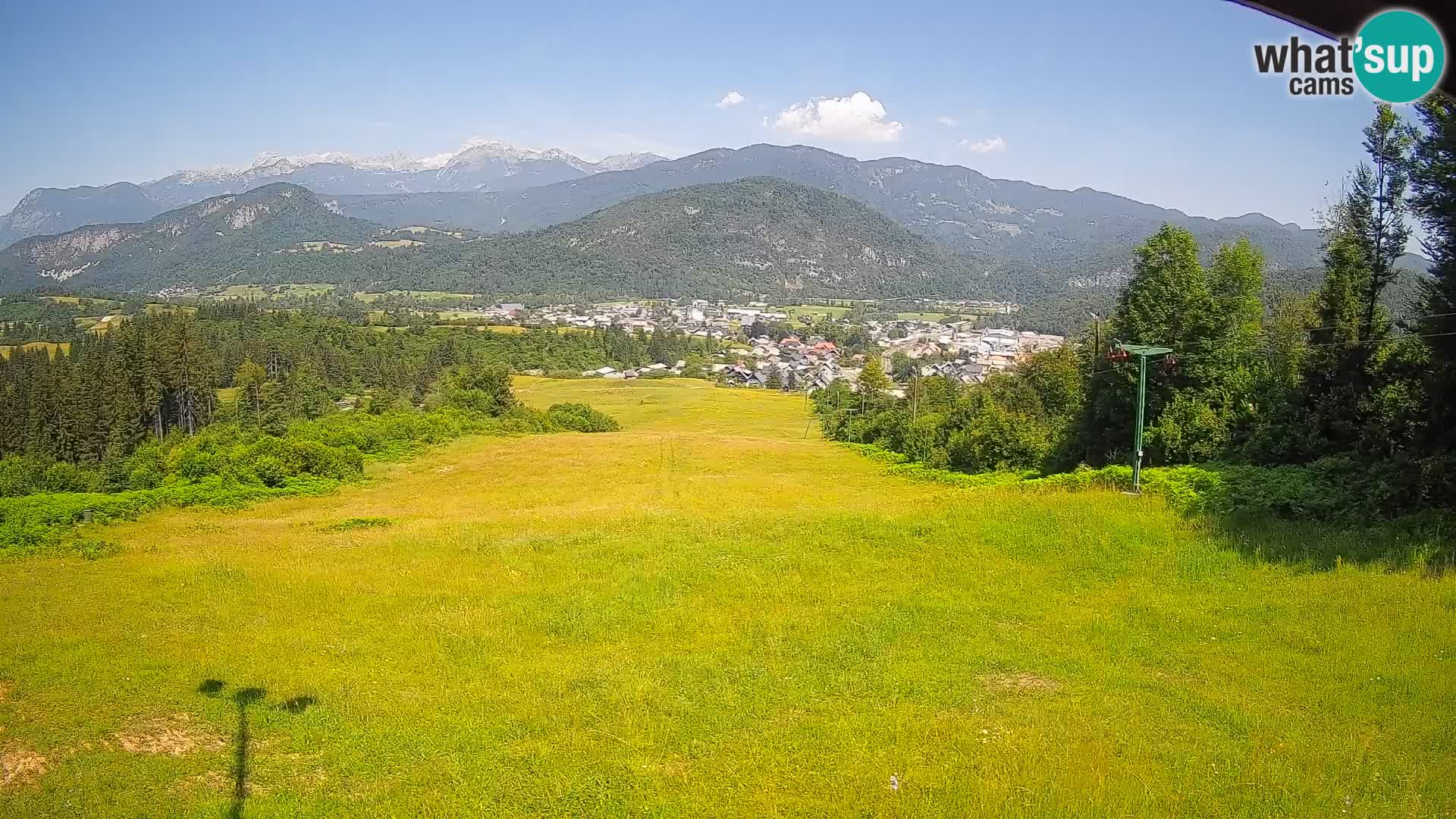 Webcam Bohinjska Bistrica – Vue en direct depuis la station de ski Kozji Hrbet
