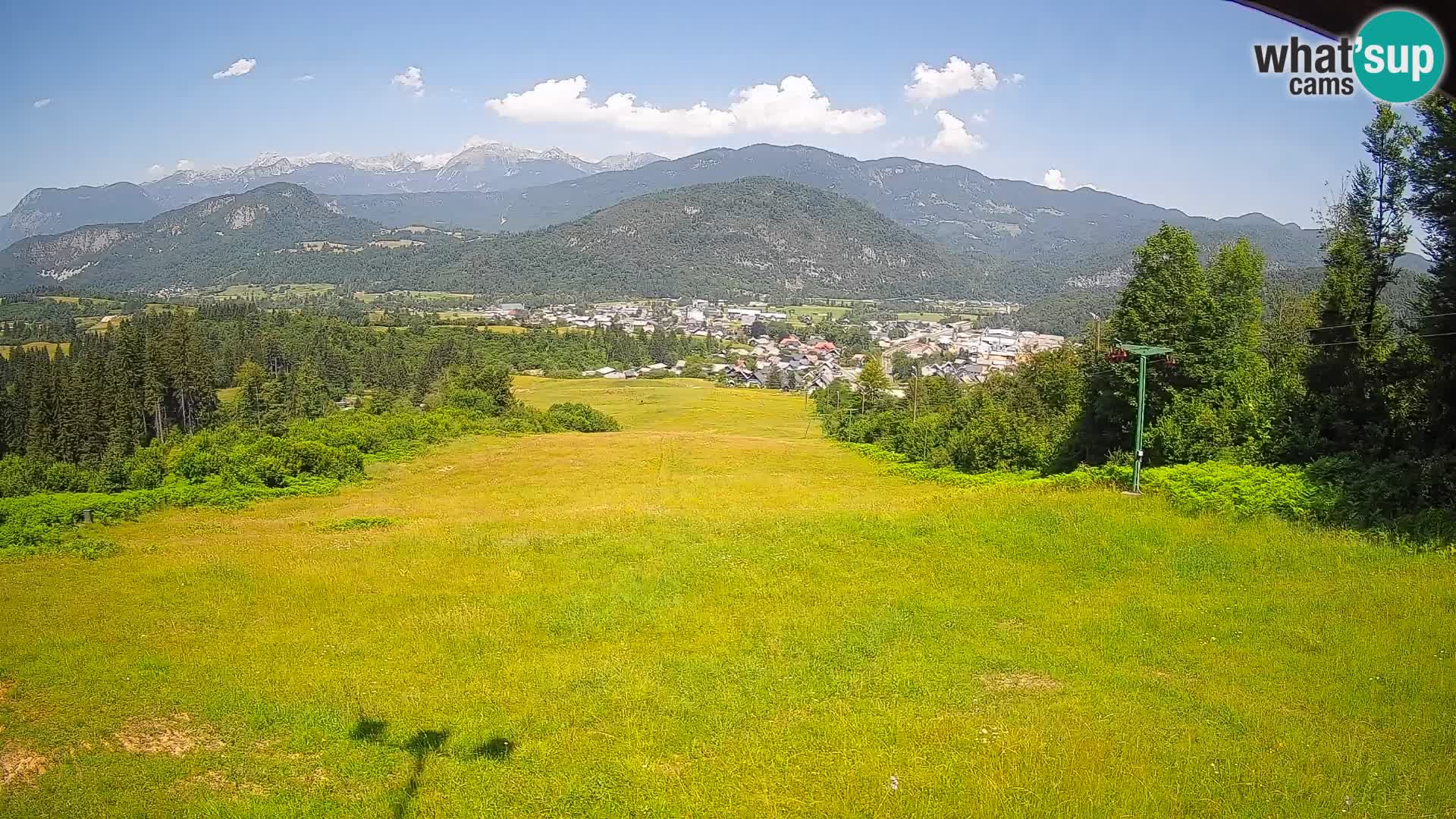 Webcam Bohinjska Bistrica – Live View from Kozji Hrbet Ski Station