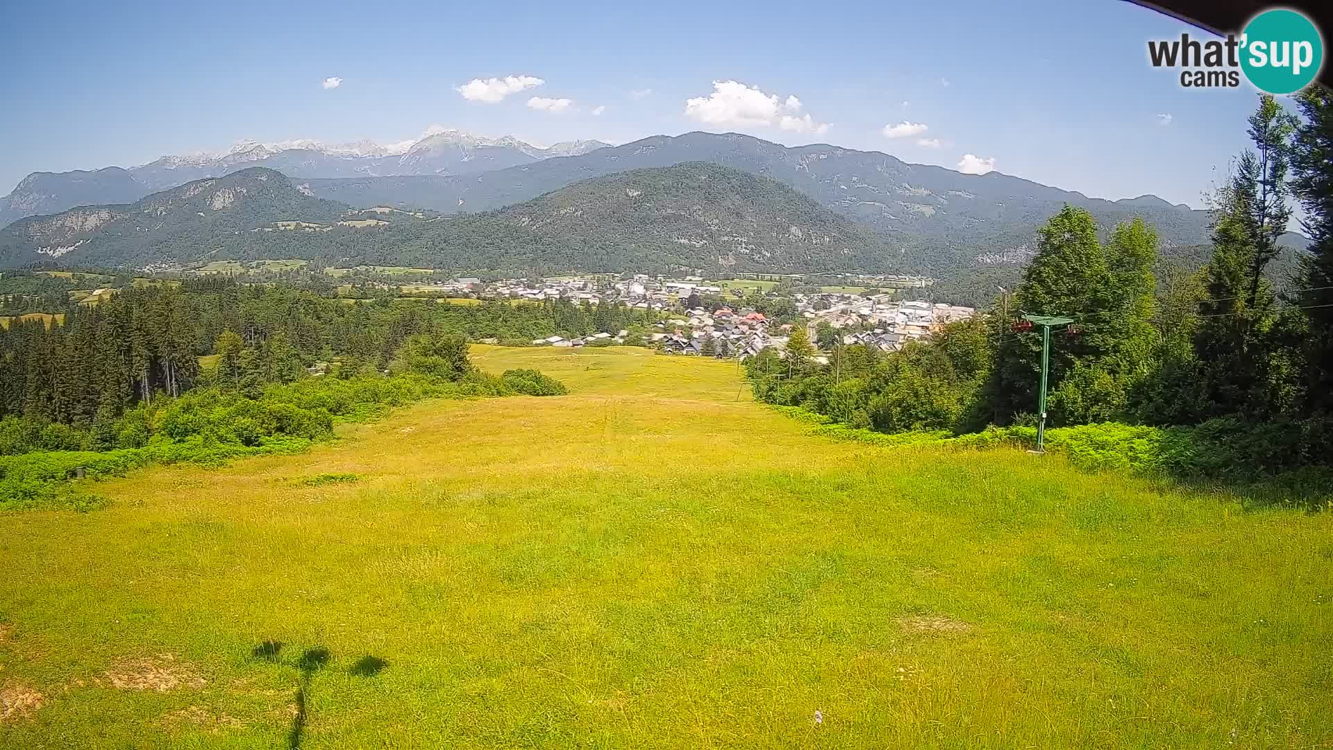 Cámara en vivo Bohinjska Bistrica – Vista en directo desde la estación de esquí Kozji Hrbet