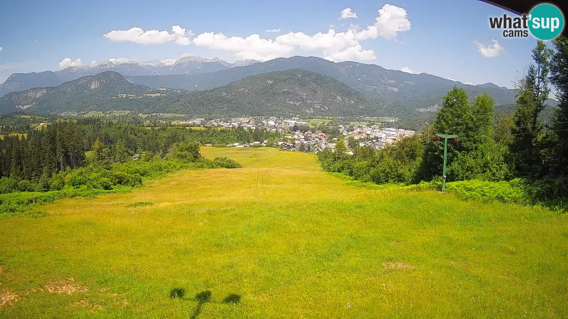 Webcam Bohinjska Bistrica – Live View from Kozji Hrbet Ski Station